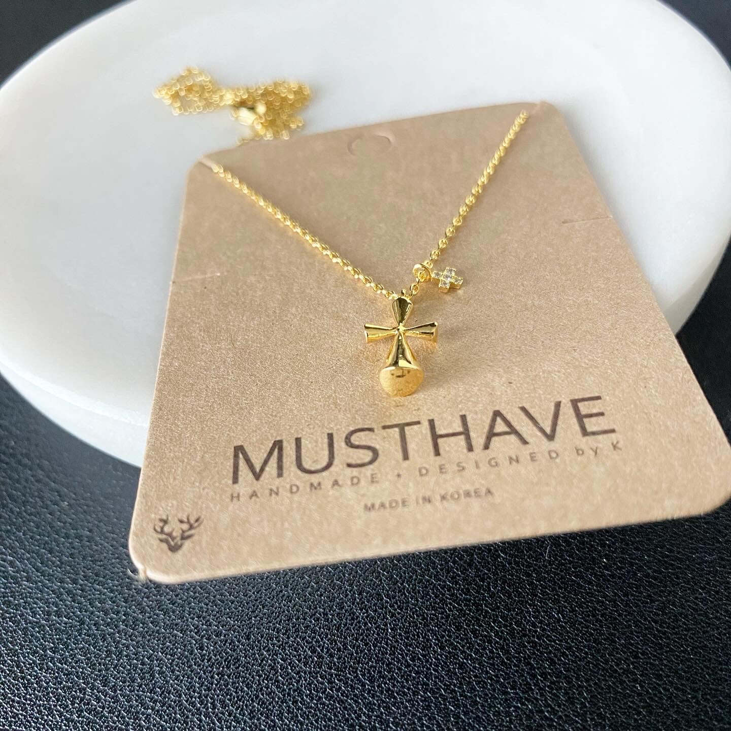 Cross Charm Necklace