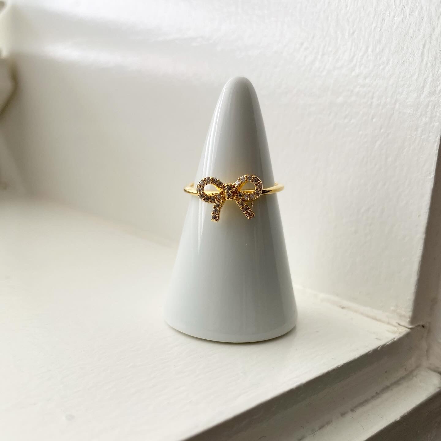 Pavé Cupid's Bow Ring