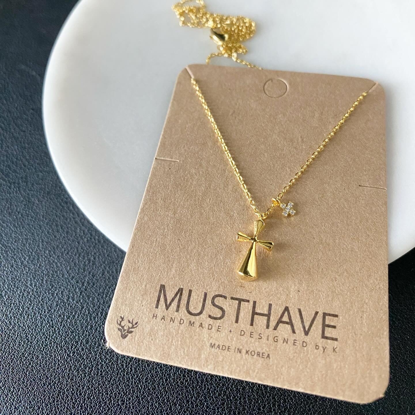 Cross Charm Necklace