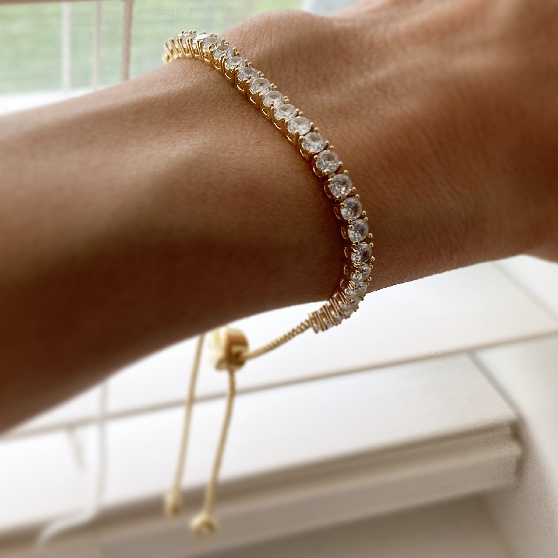 Cubic Solo Tennis Bracelet