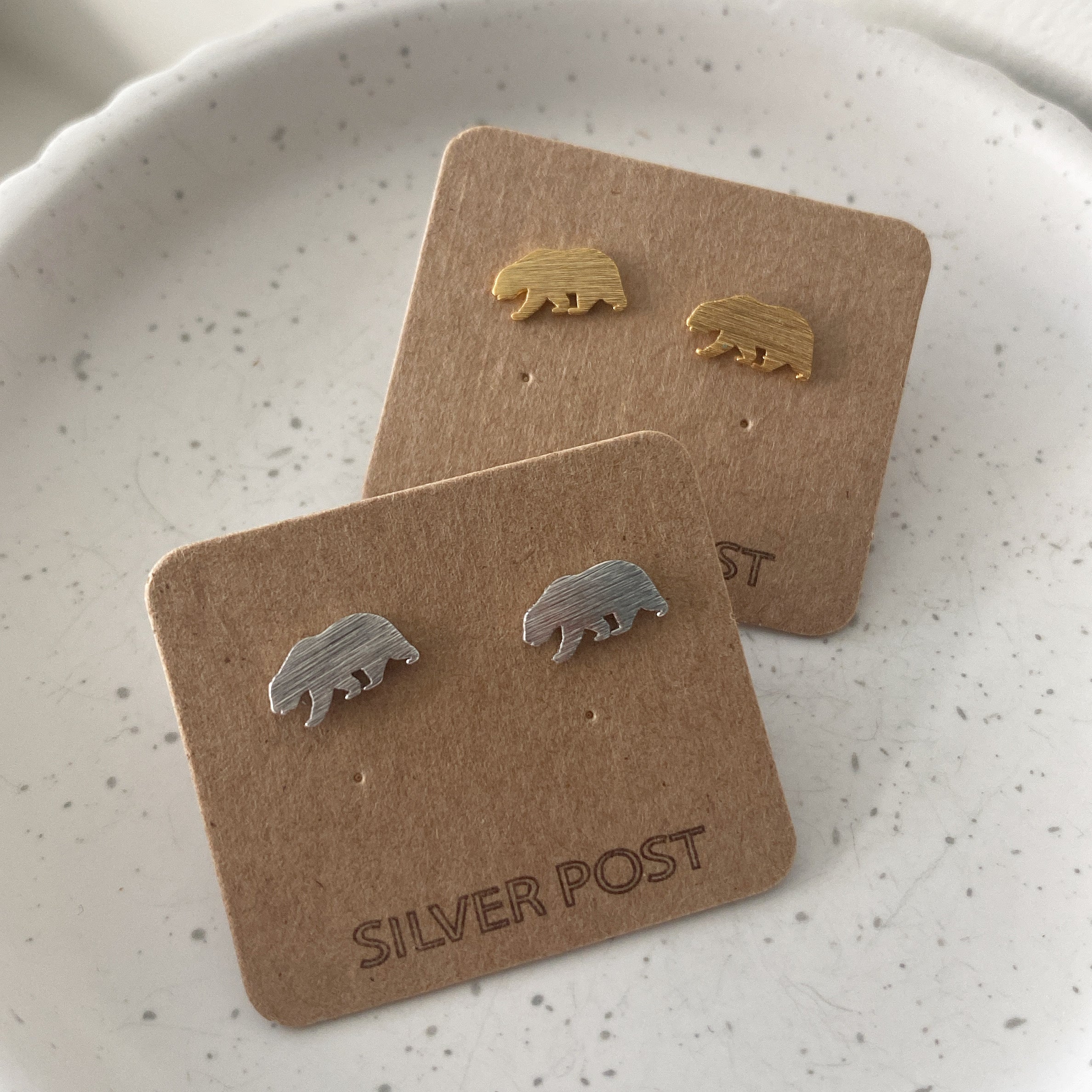 Bear Earrings