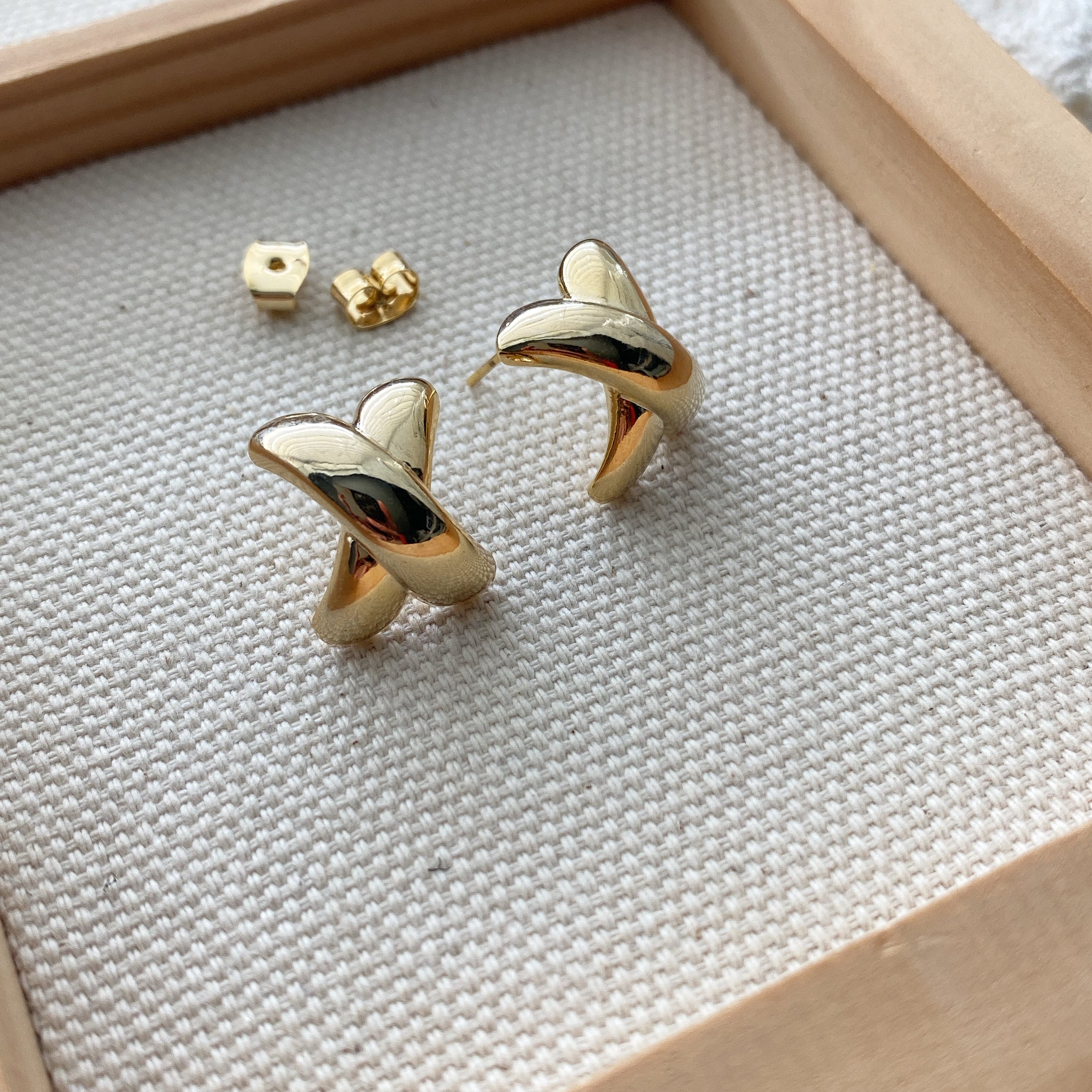 X Marks the Spot Earrings