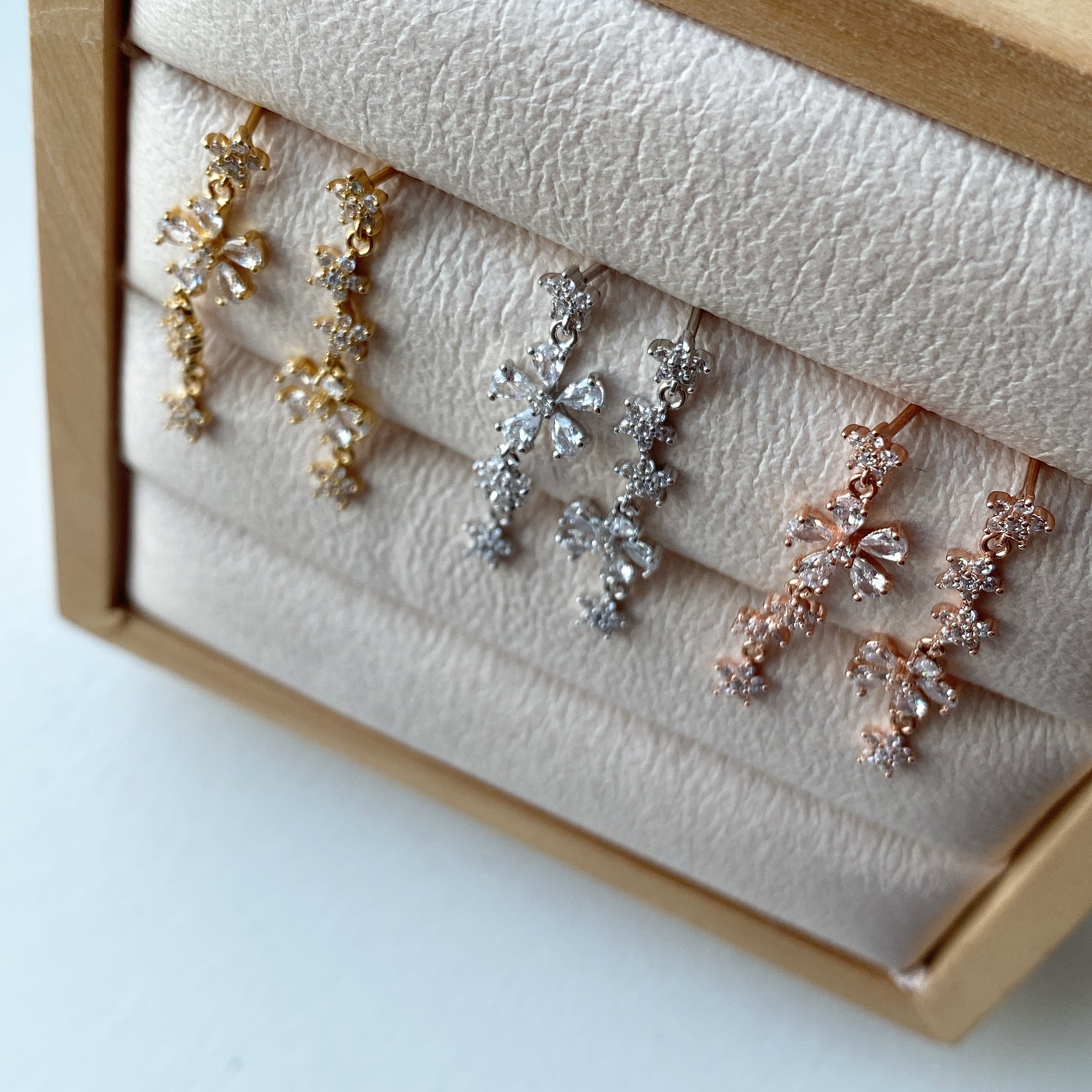 Meteor Flower Shower Earrings