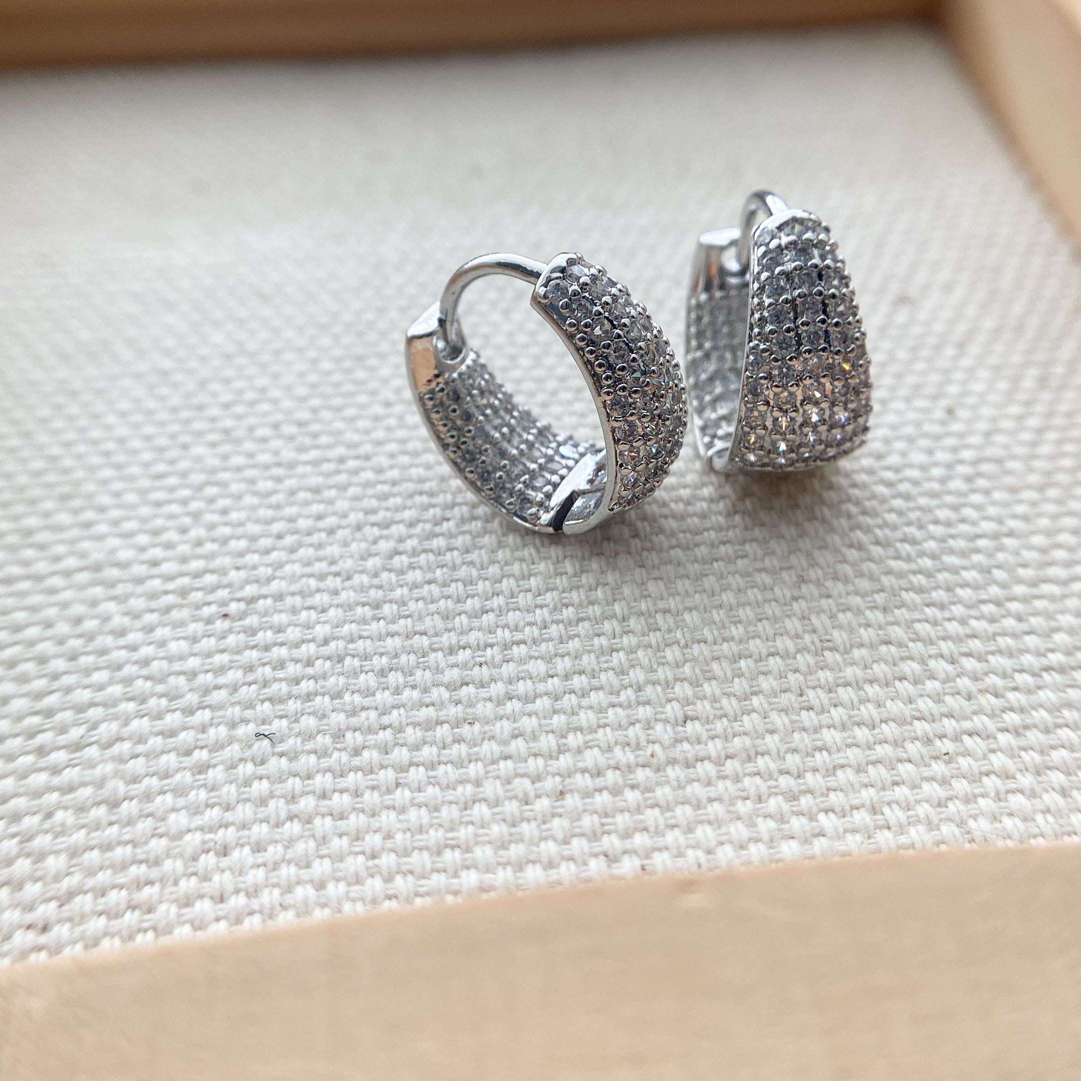 Huggie Hoop Earrings: Closer Look