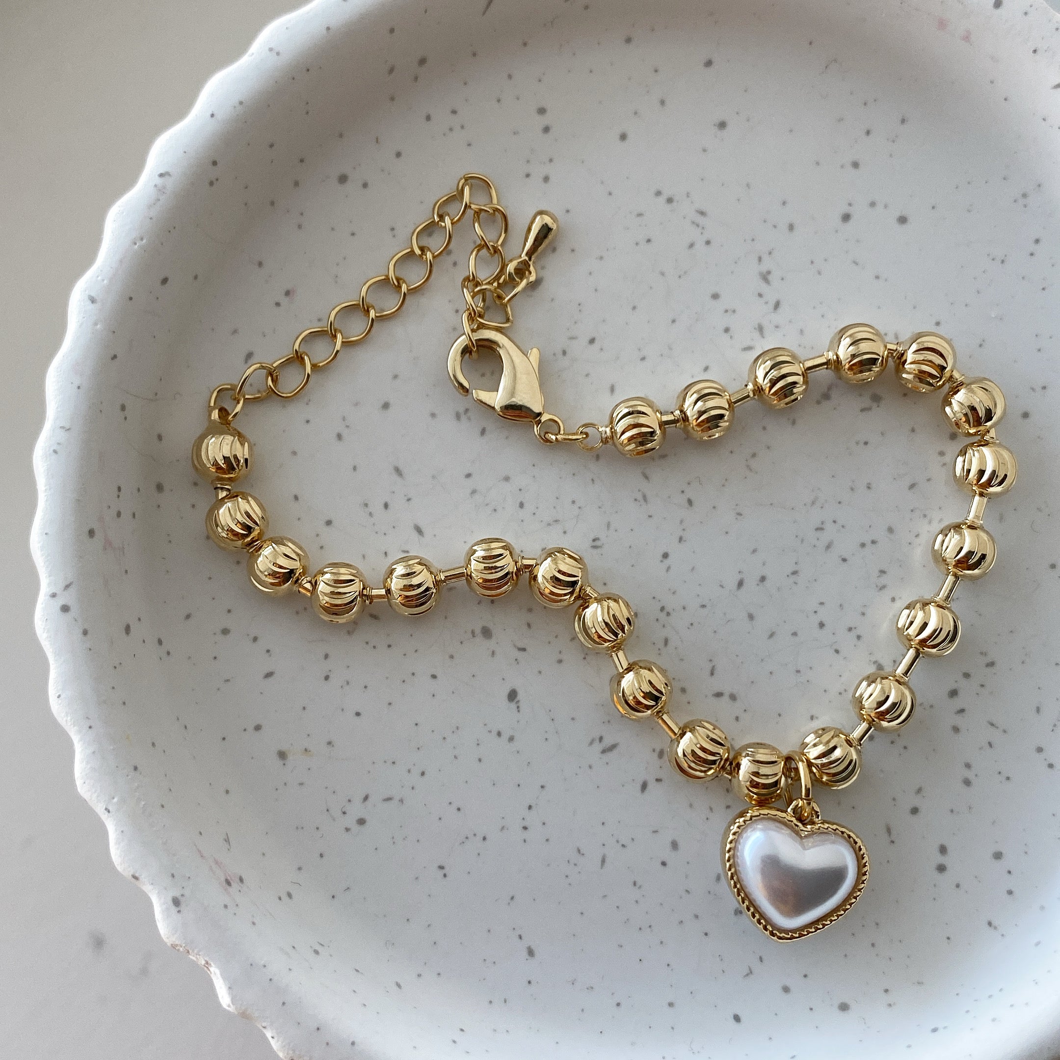 Sweet Heart Charm Bracelet