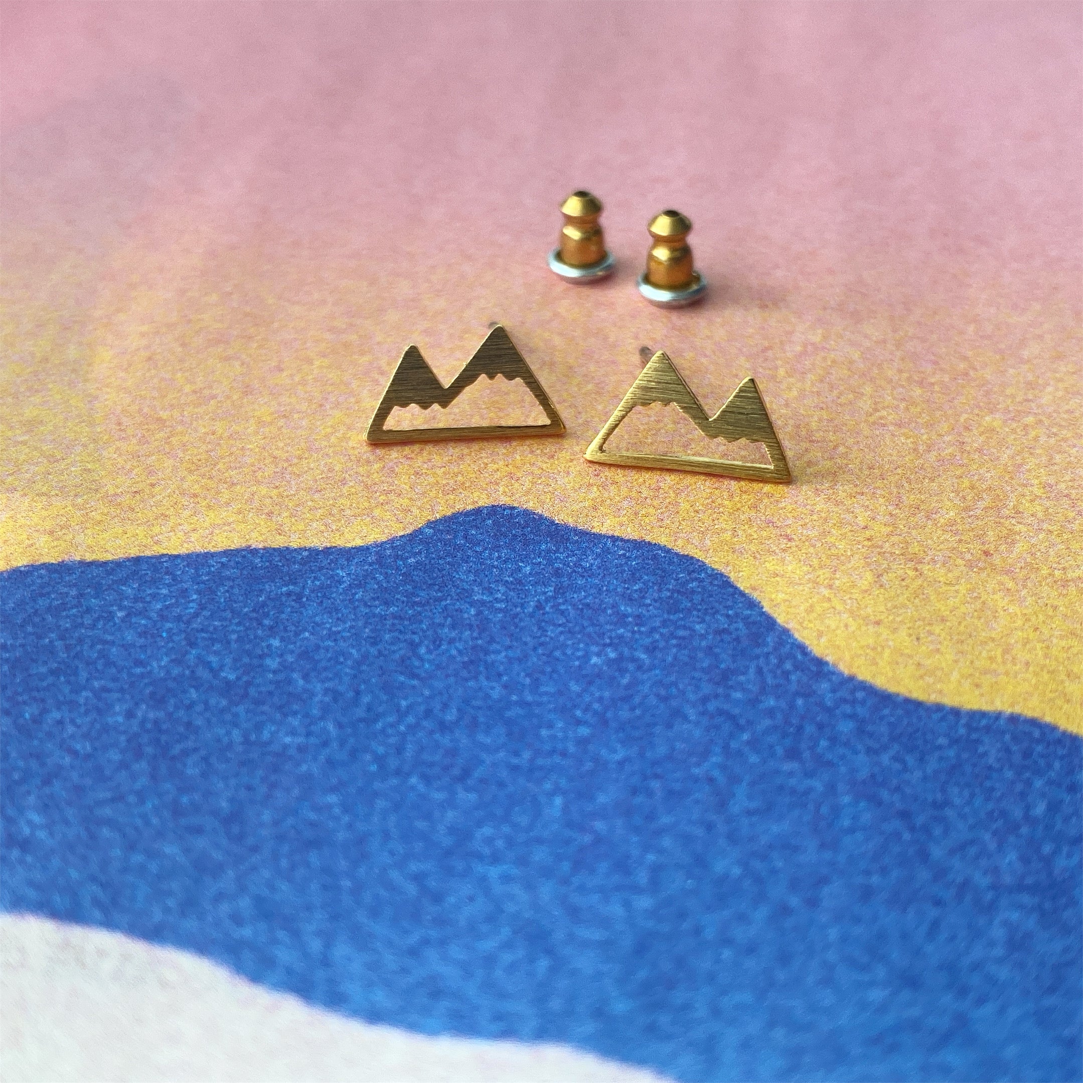 Mountain Range Earrings