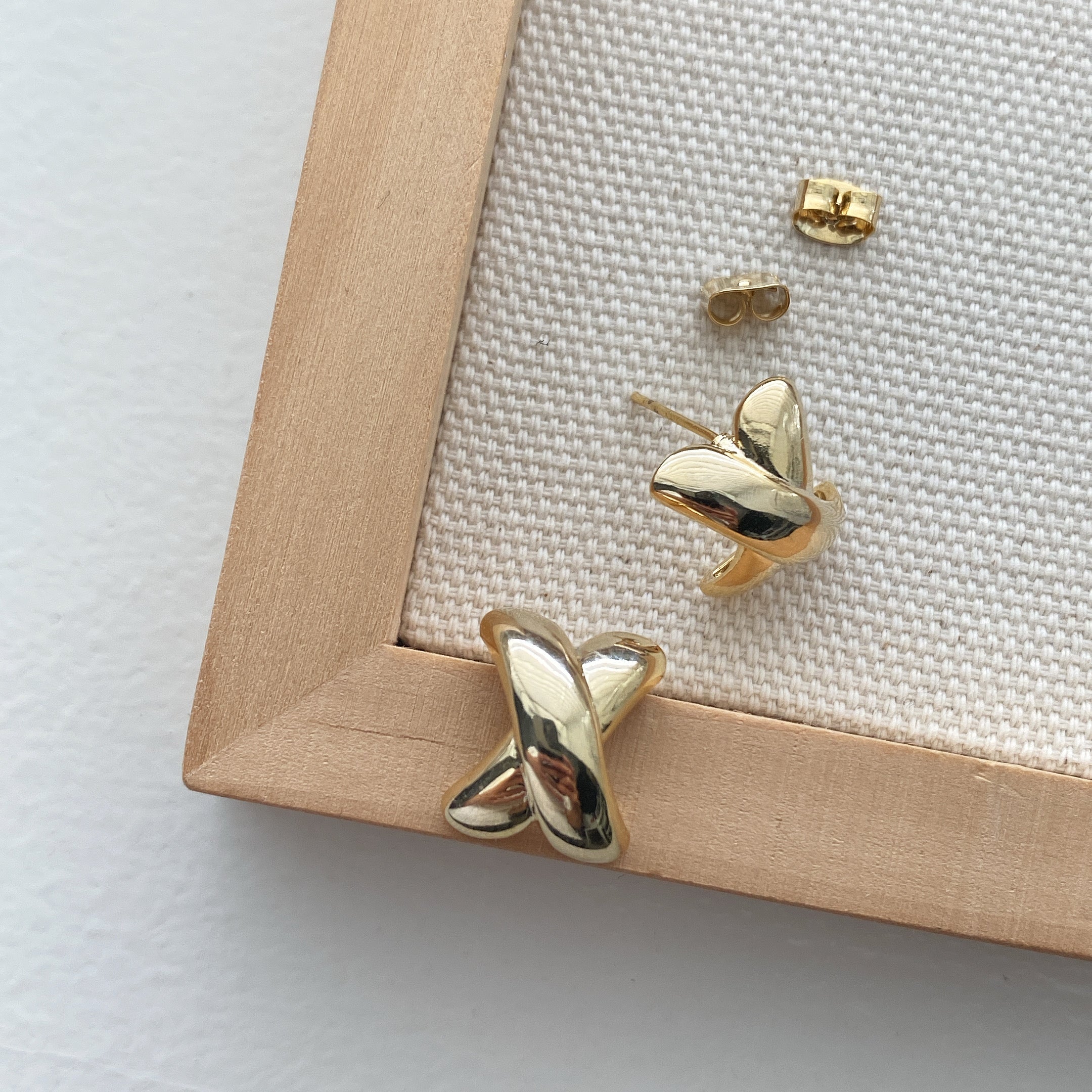 X Marks the Spot Earrings