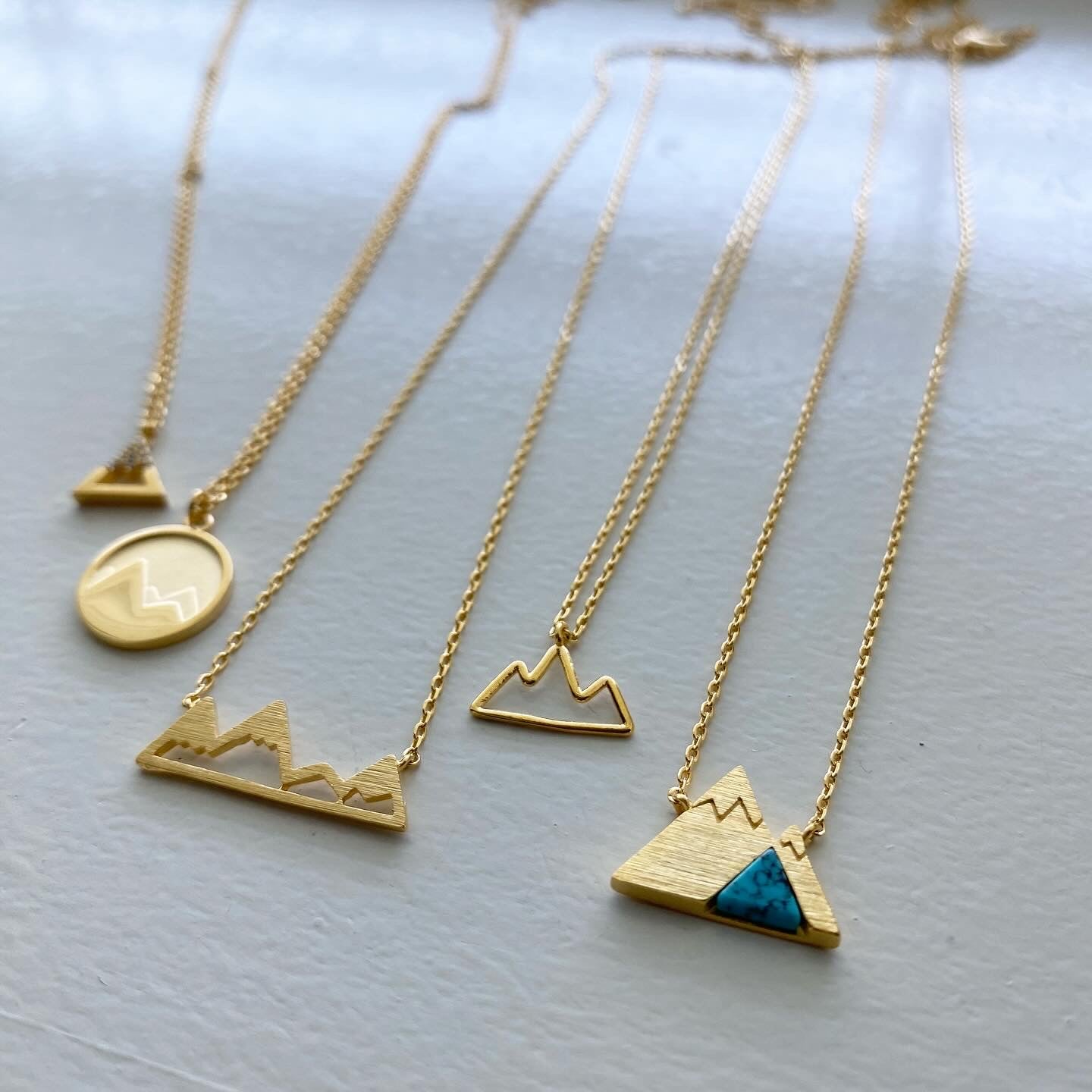 Mountain Scape Necklace