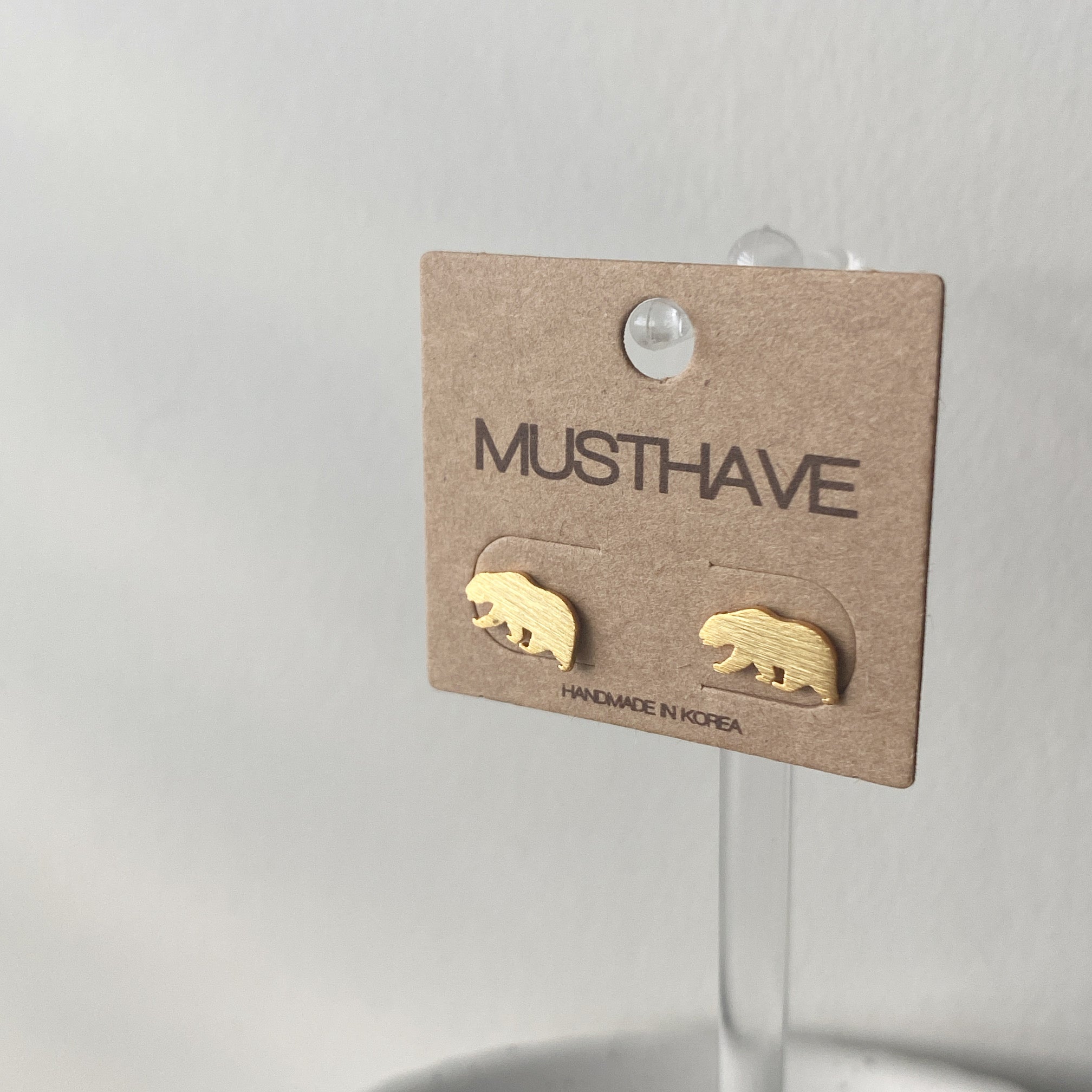 Bear Earrings