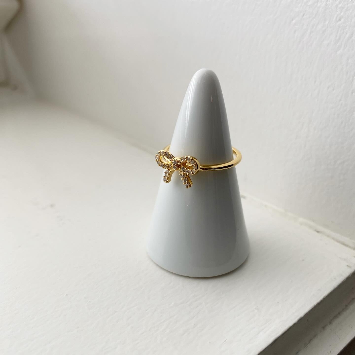 Pavé Cupid's Bow Ring