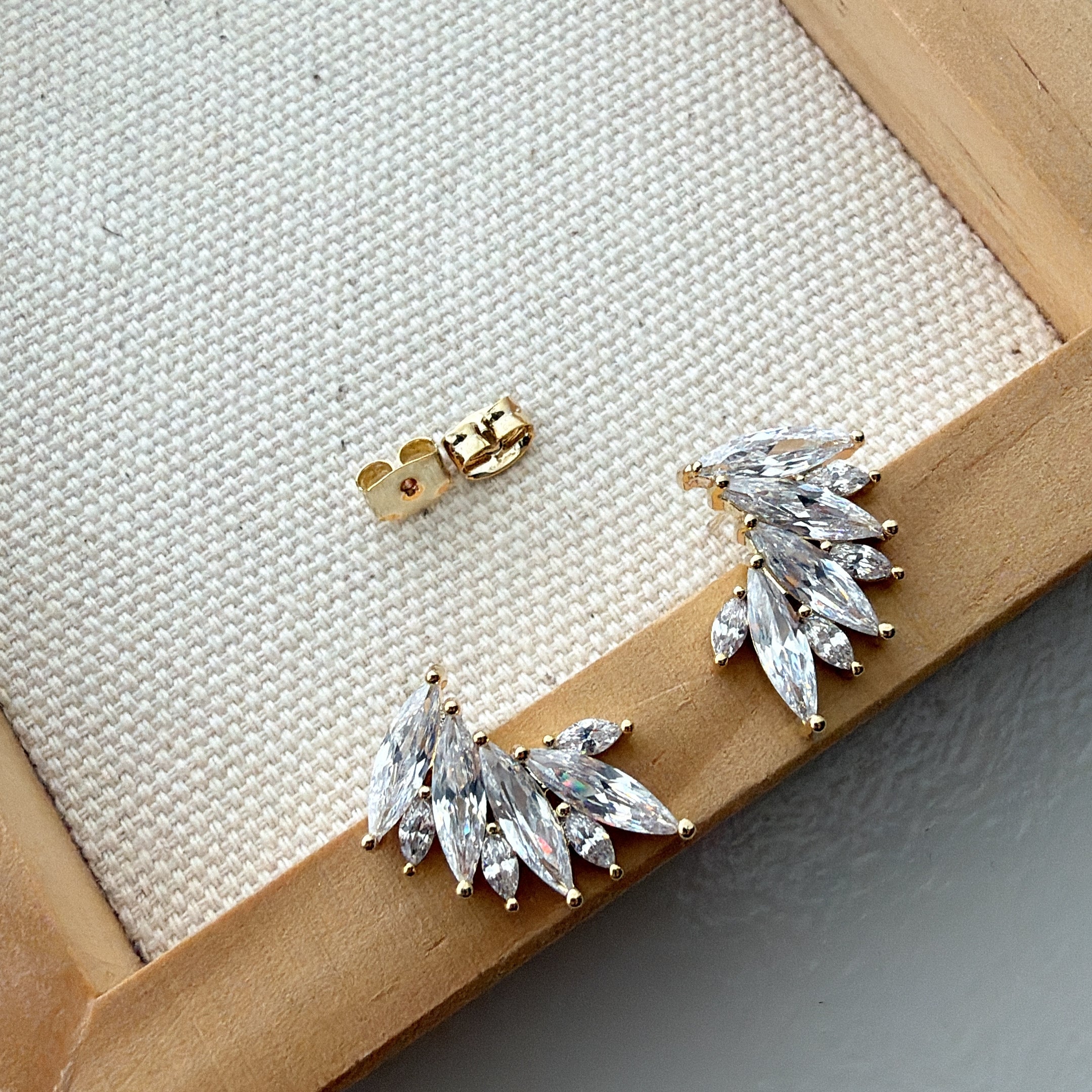 Fan-tastic Marquise Earrings