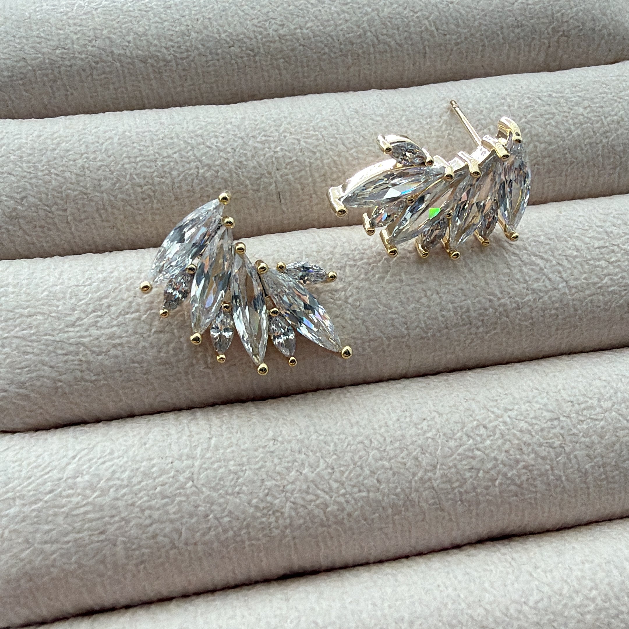 Fan-tastic Marquise Earrings