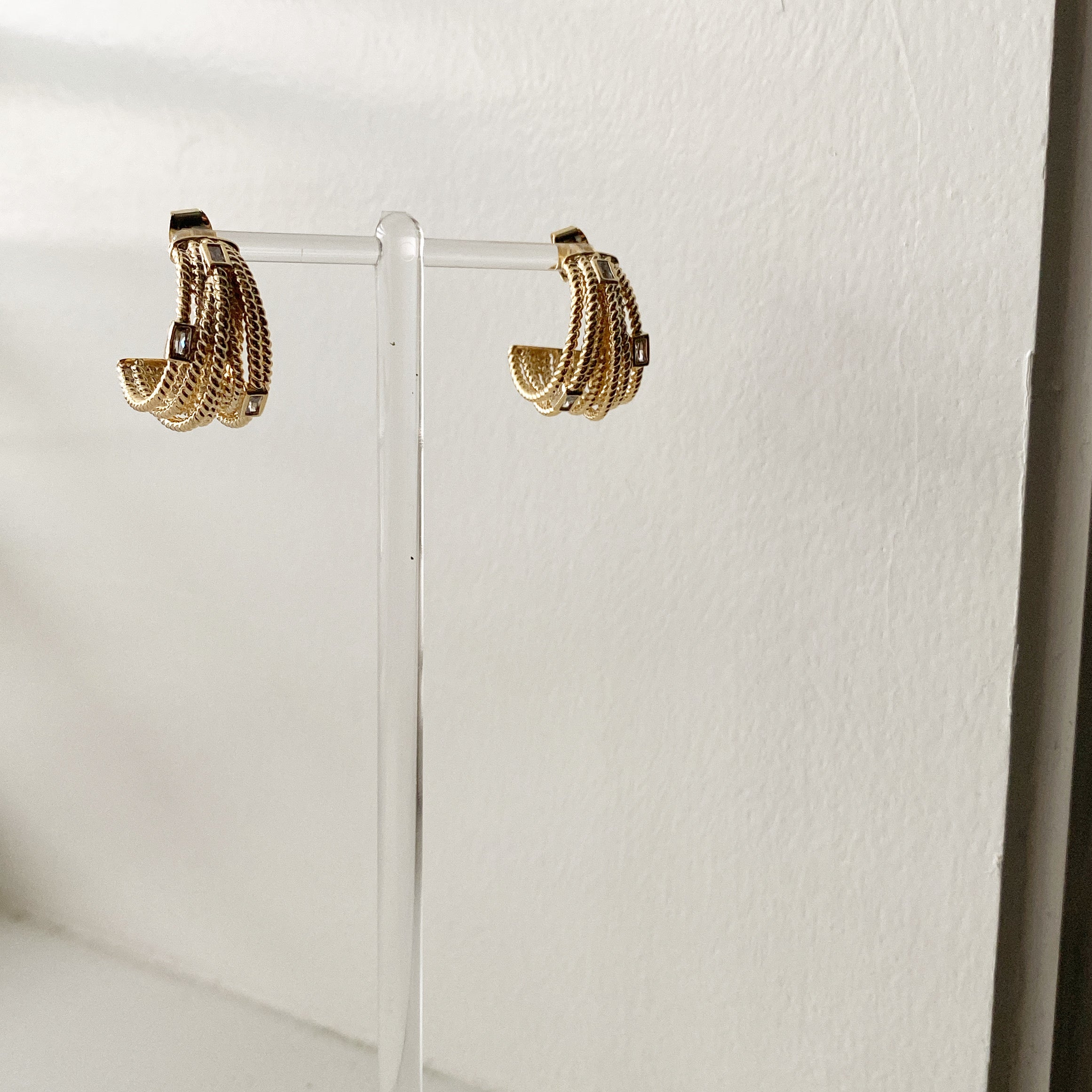 Multi Wrap Hoop Earrings