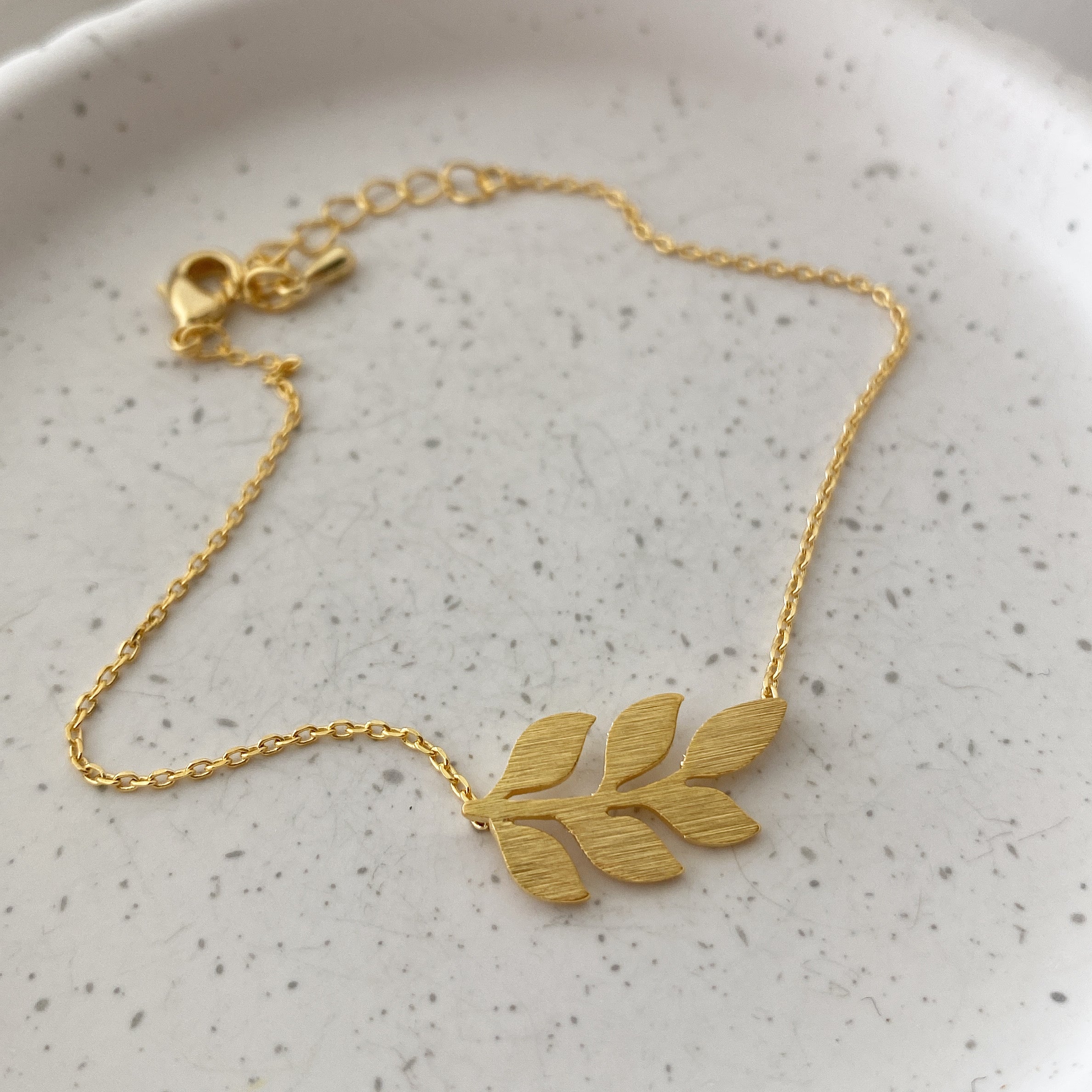 Olive Leaf Bracelet