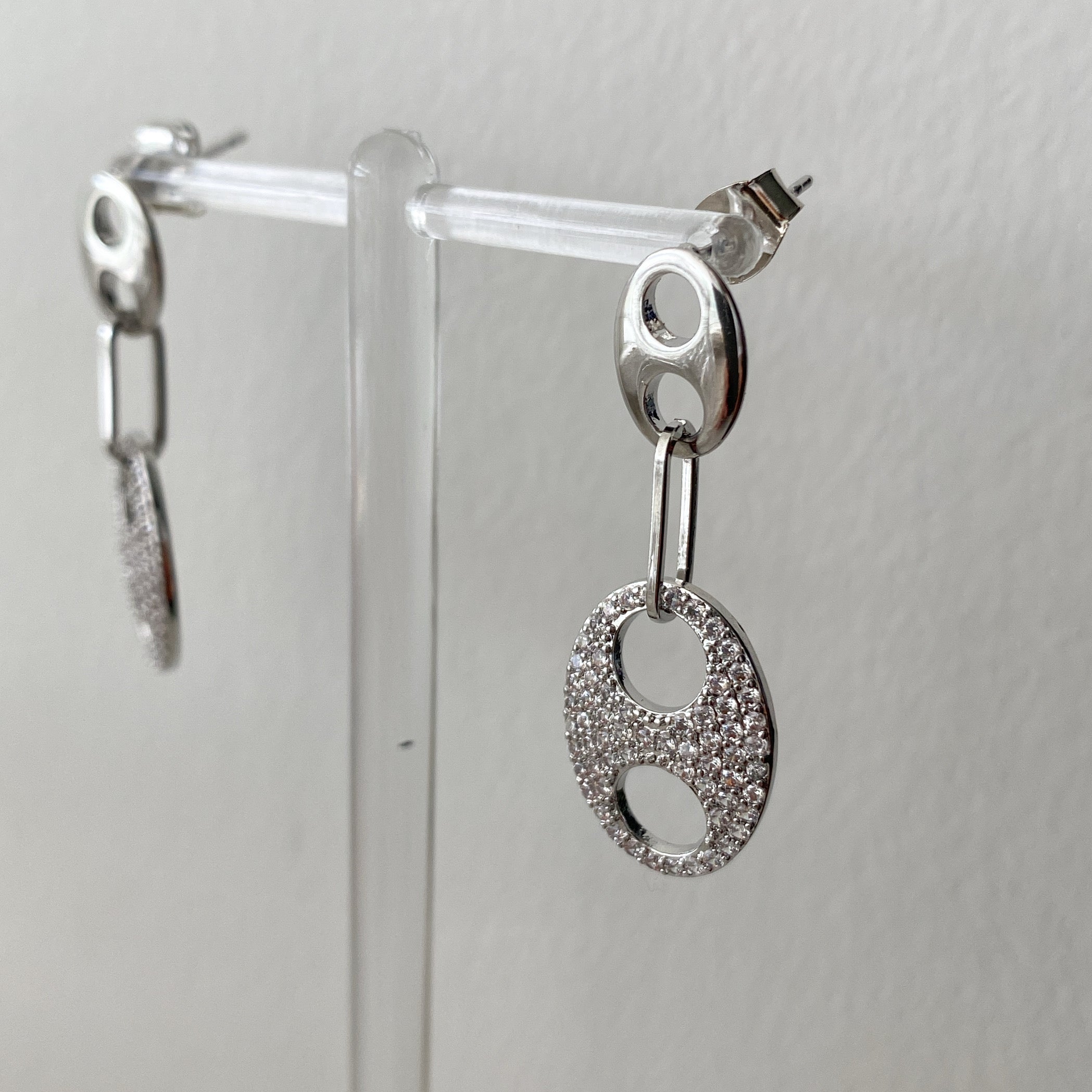 Mariner Link Dangle Earrings