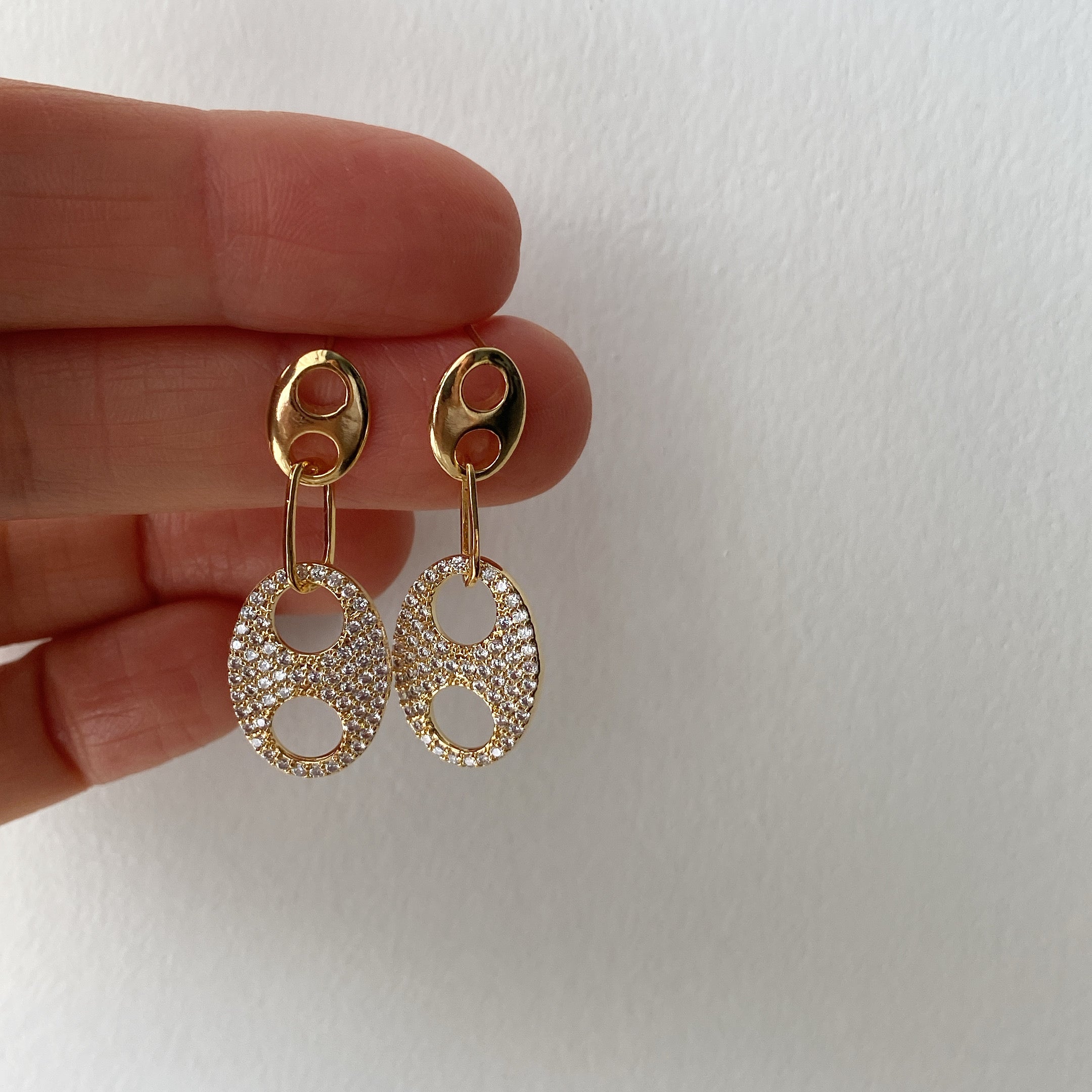 Mariner Link Dangle Earrings