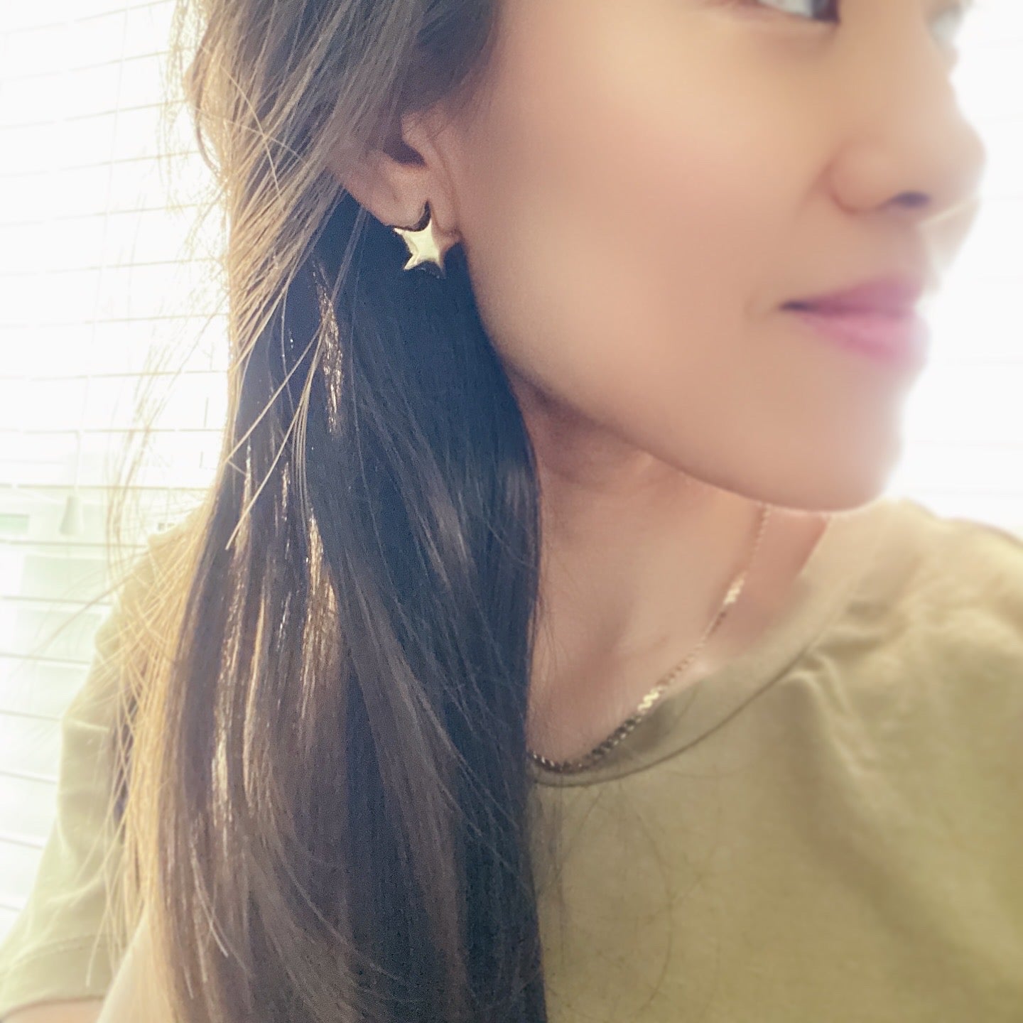 Puffy Star Earrings