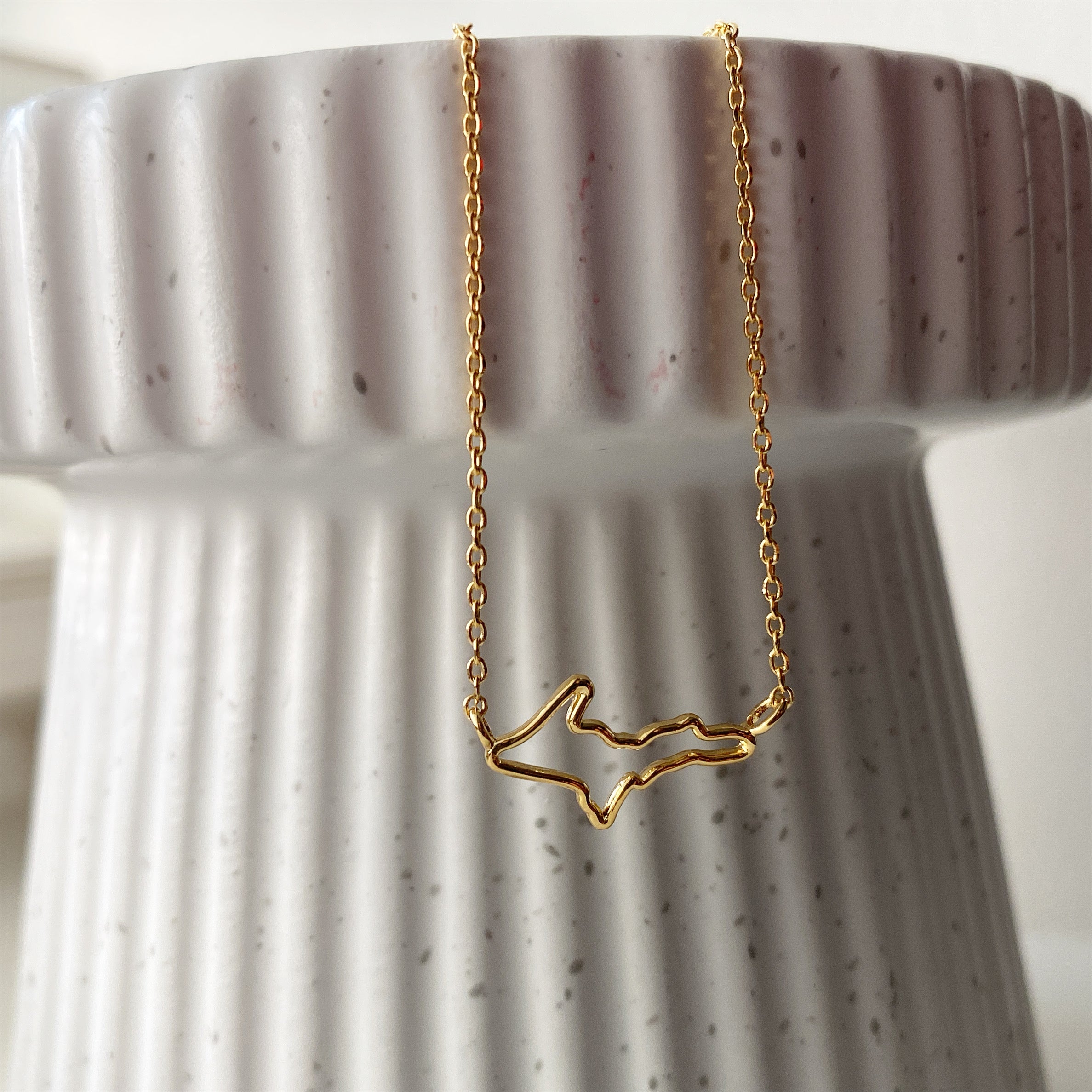 Michigan Upper Peninsula (UP) Cutout Necklace