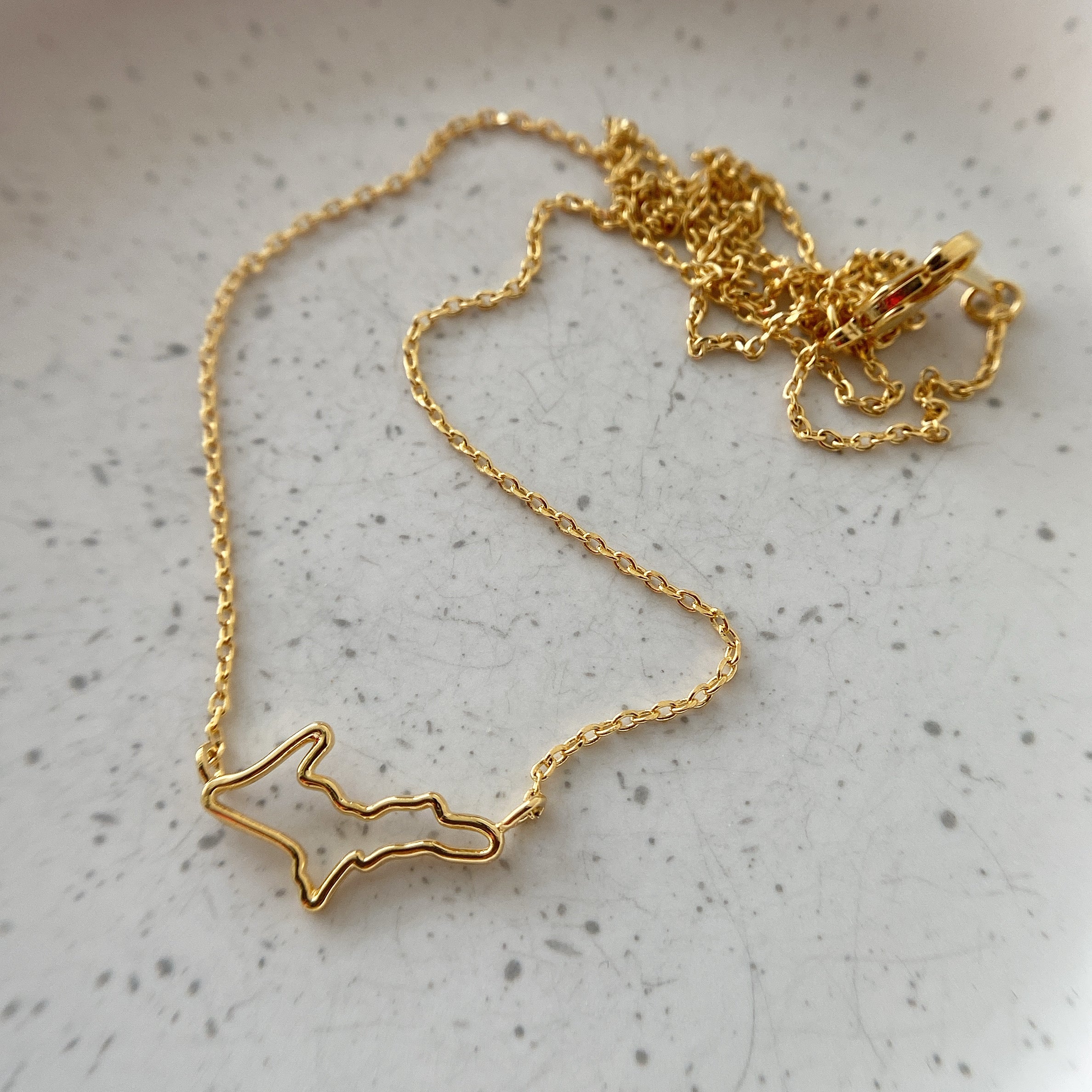 Michigan Upper Peninsula (UP) Cutout Necklace