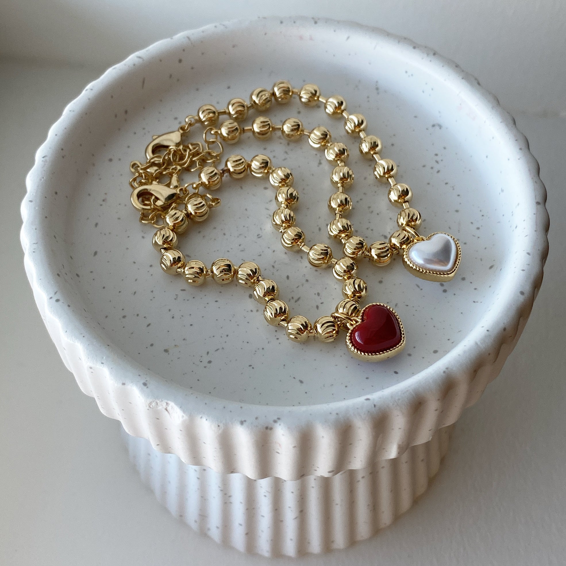 Sweet Heart Charm Bracelet