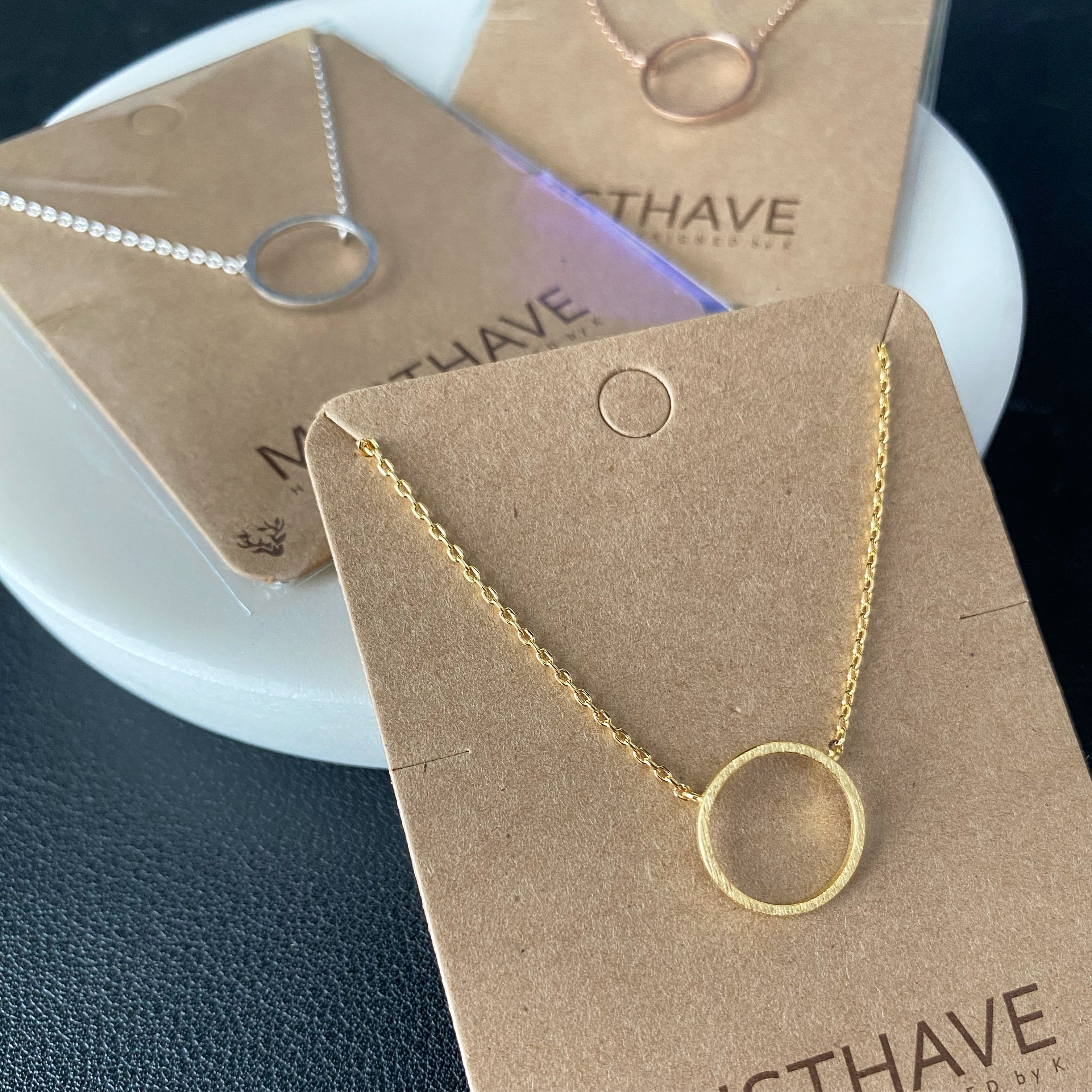 Simple Circle Necklace