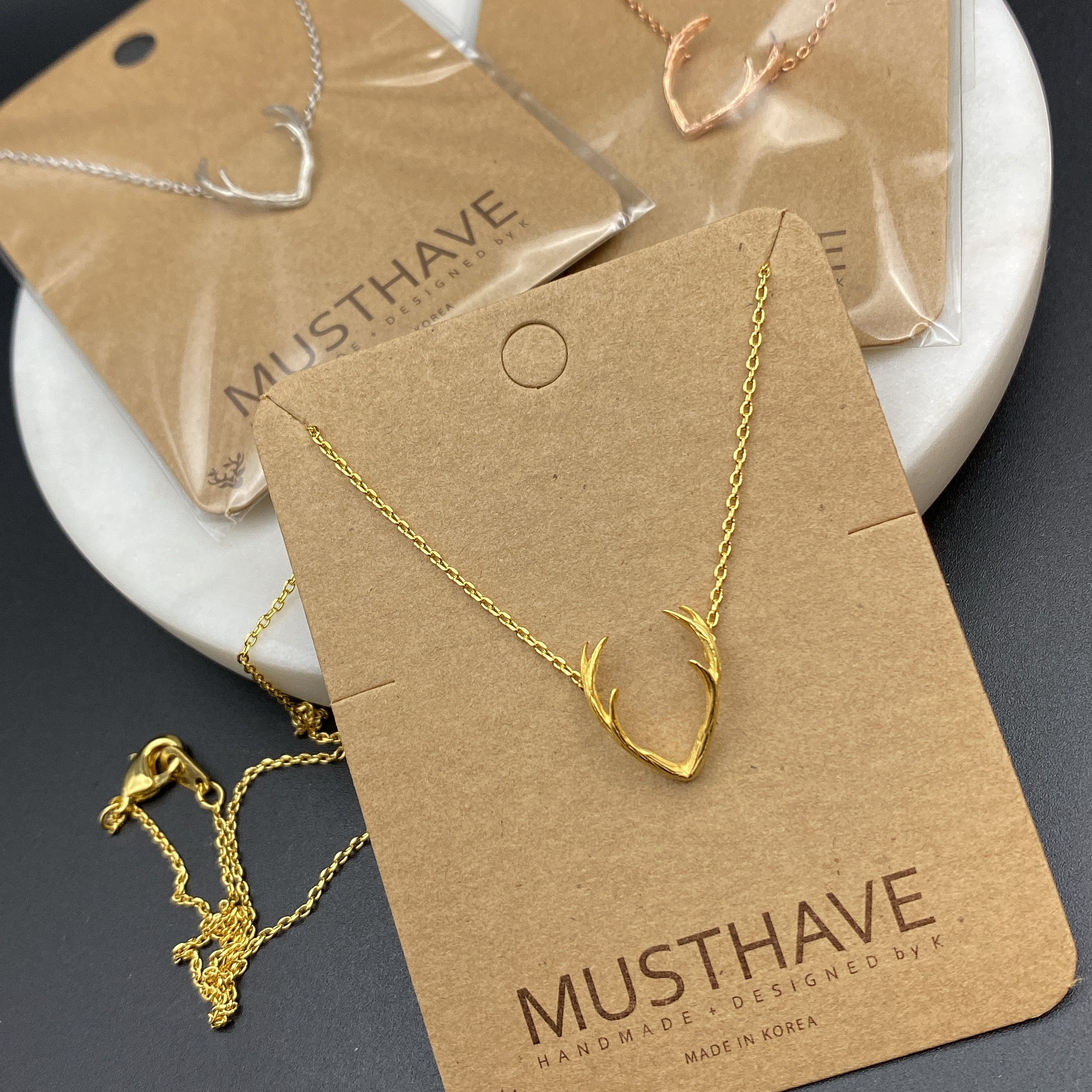 Antler Necklace – musthavemustget - Main Image