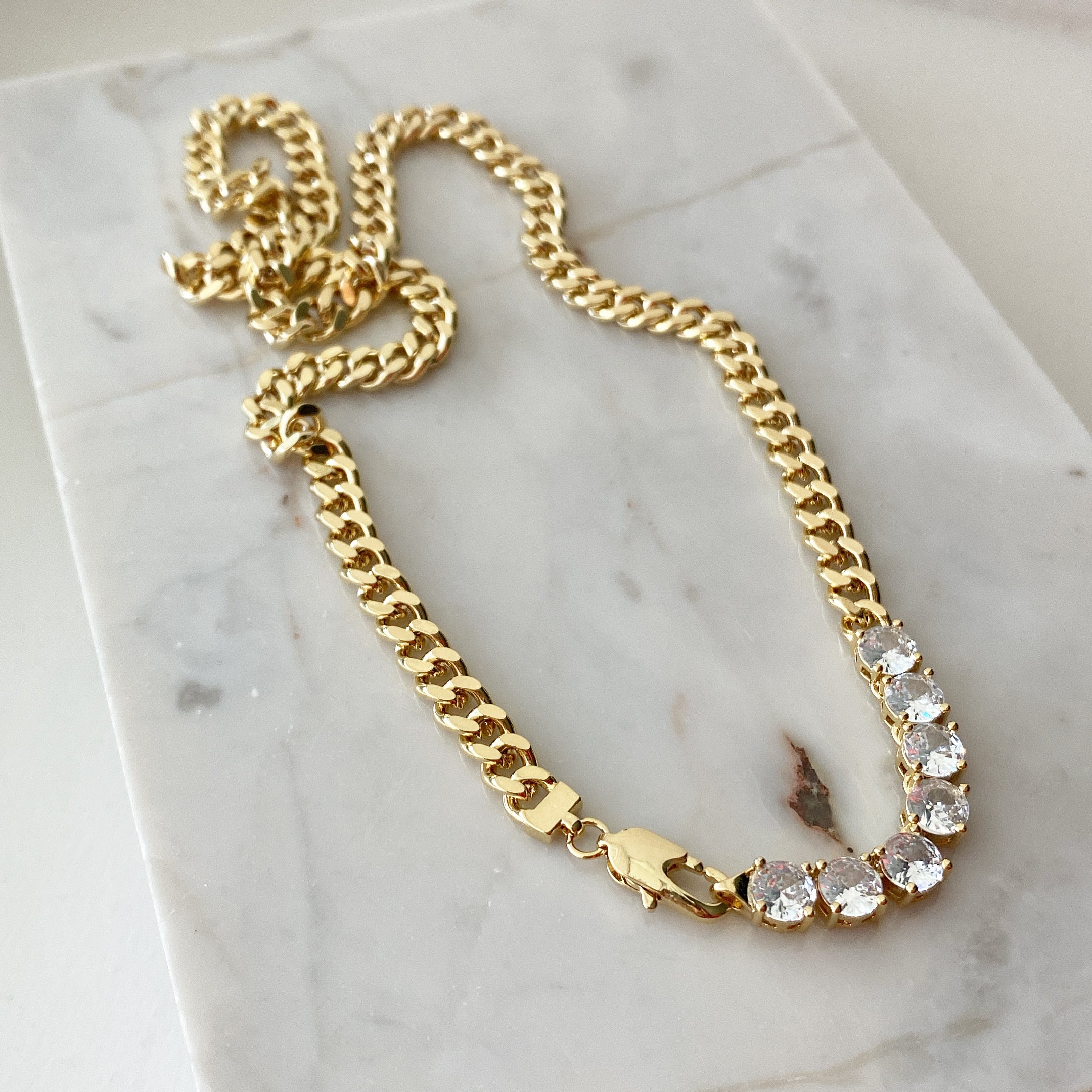 CZ Front Necklace