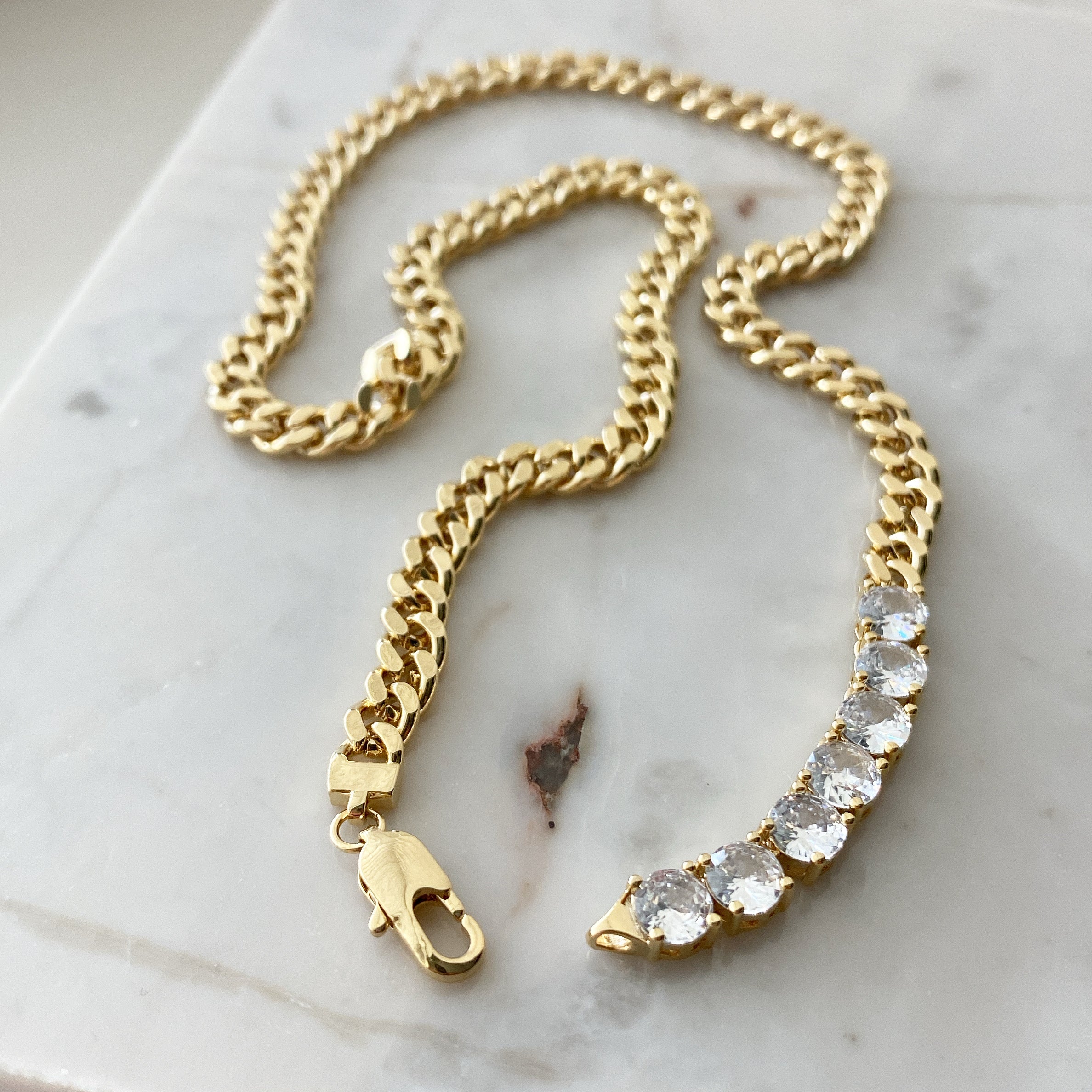 CZ Front Necklace