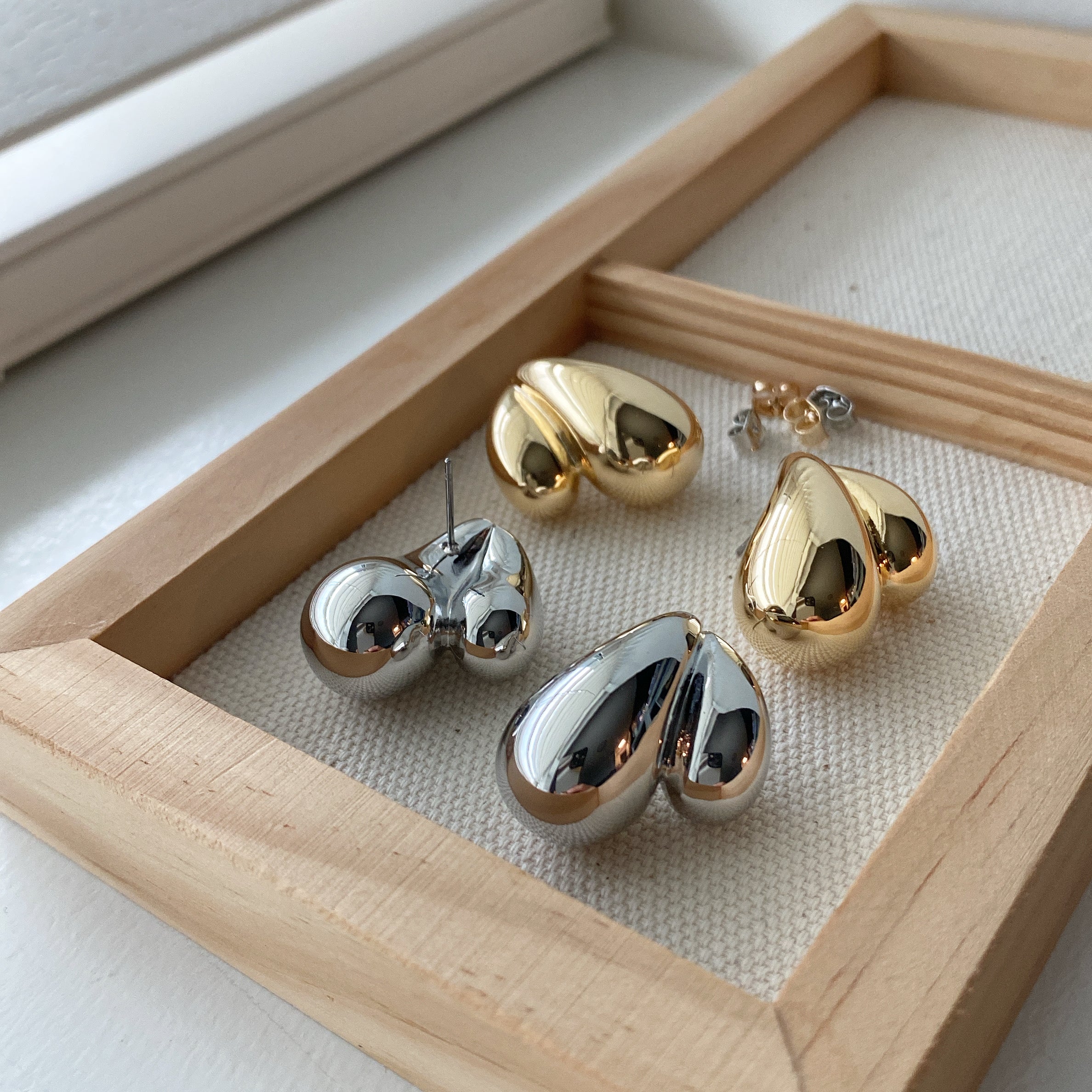 Double Double Droplet Earrings