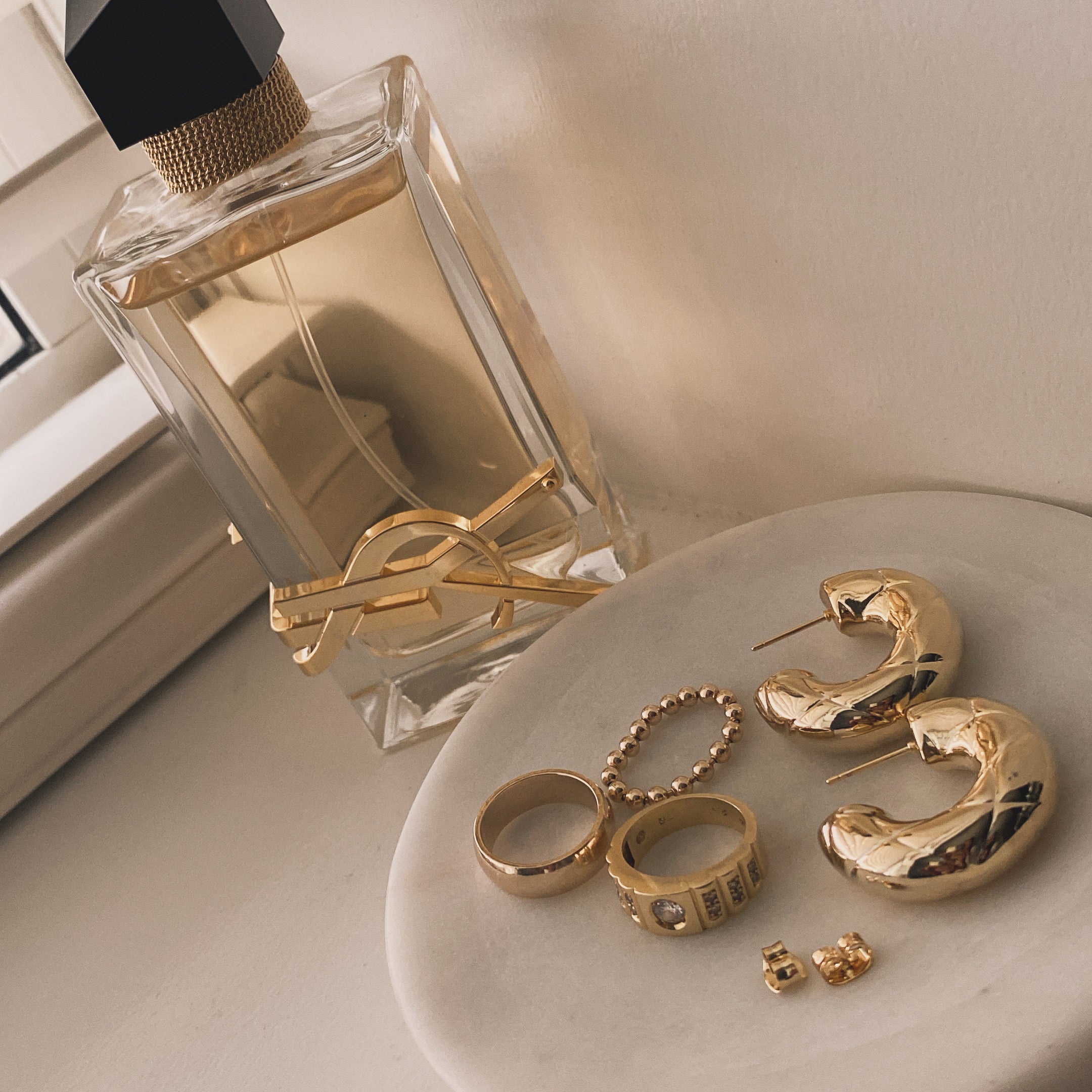 Bubble Hoop Earrings