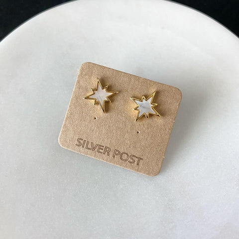 Starburst (MOP) Earrings
