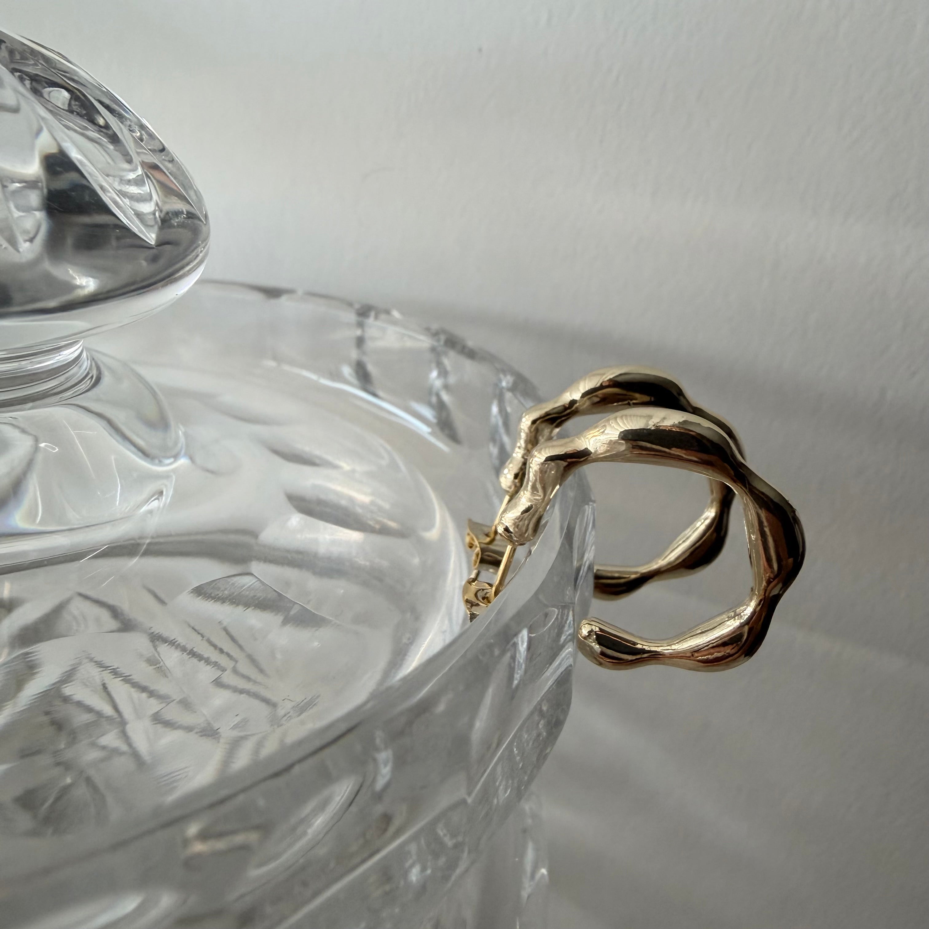 Scallop Hoop Earrings