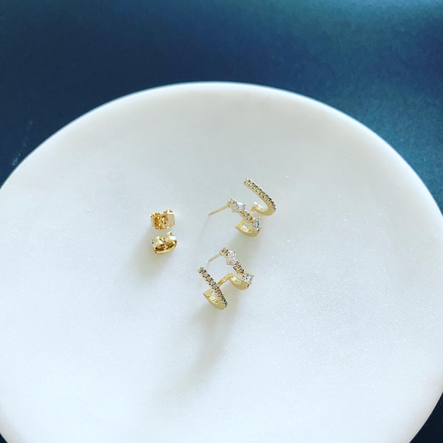 Double Cuff Huggies: Double Cubic