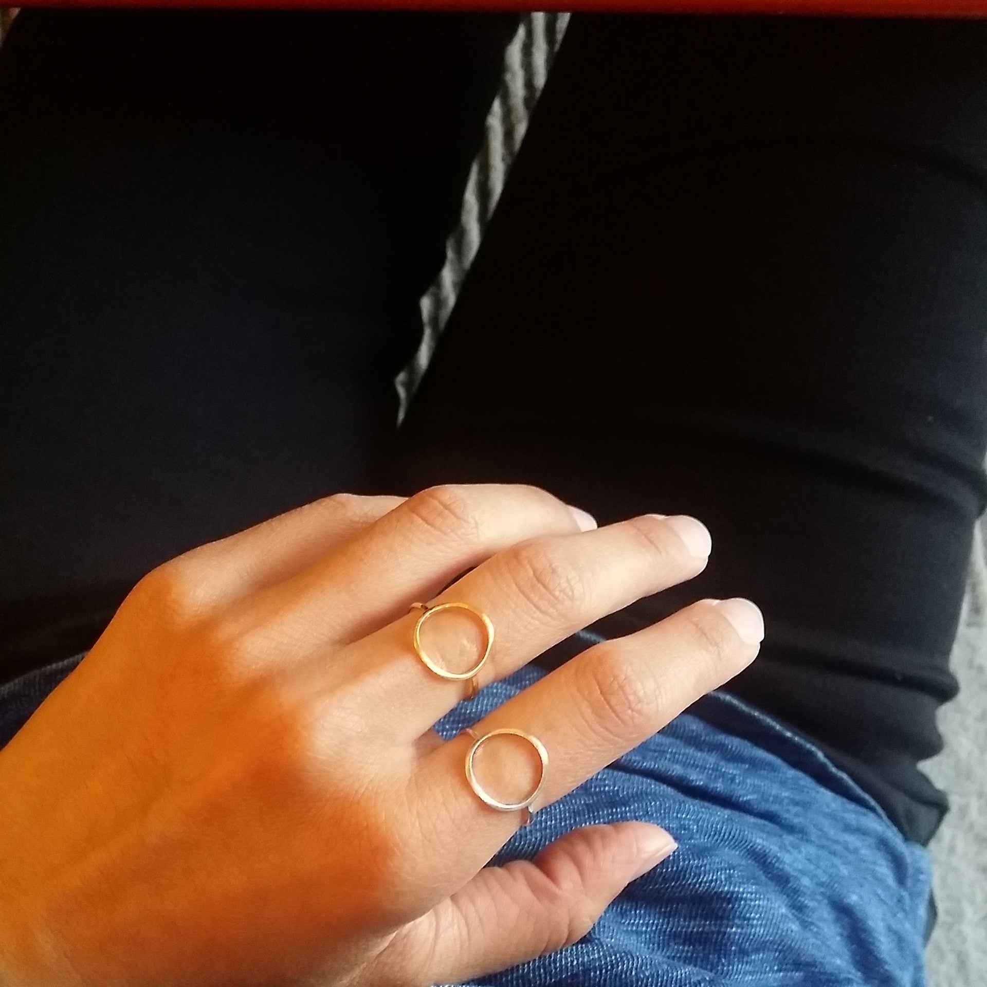 Open Circle Ring