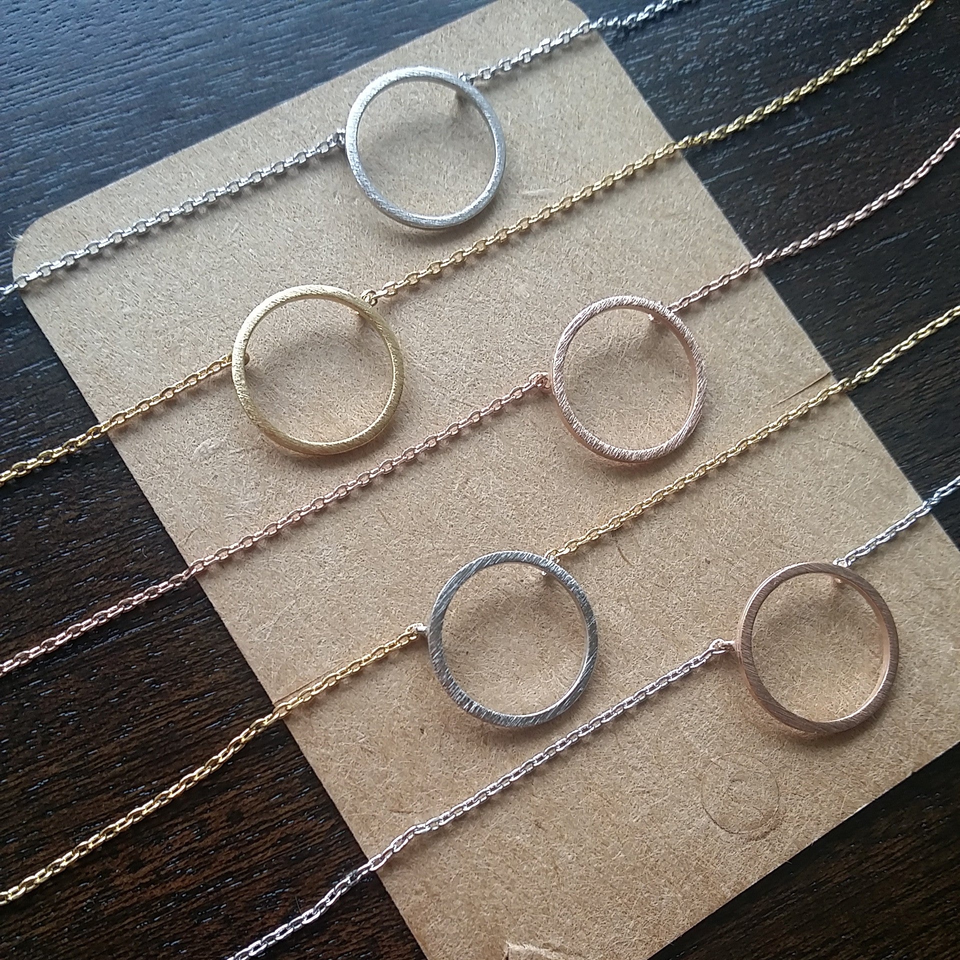 Simple Circle Necklace