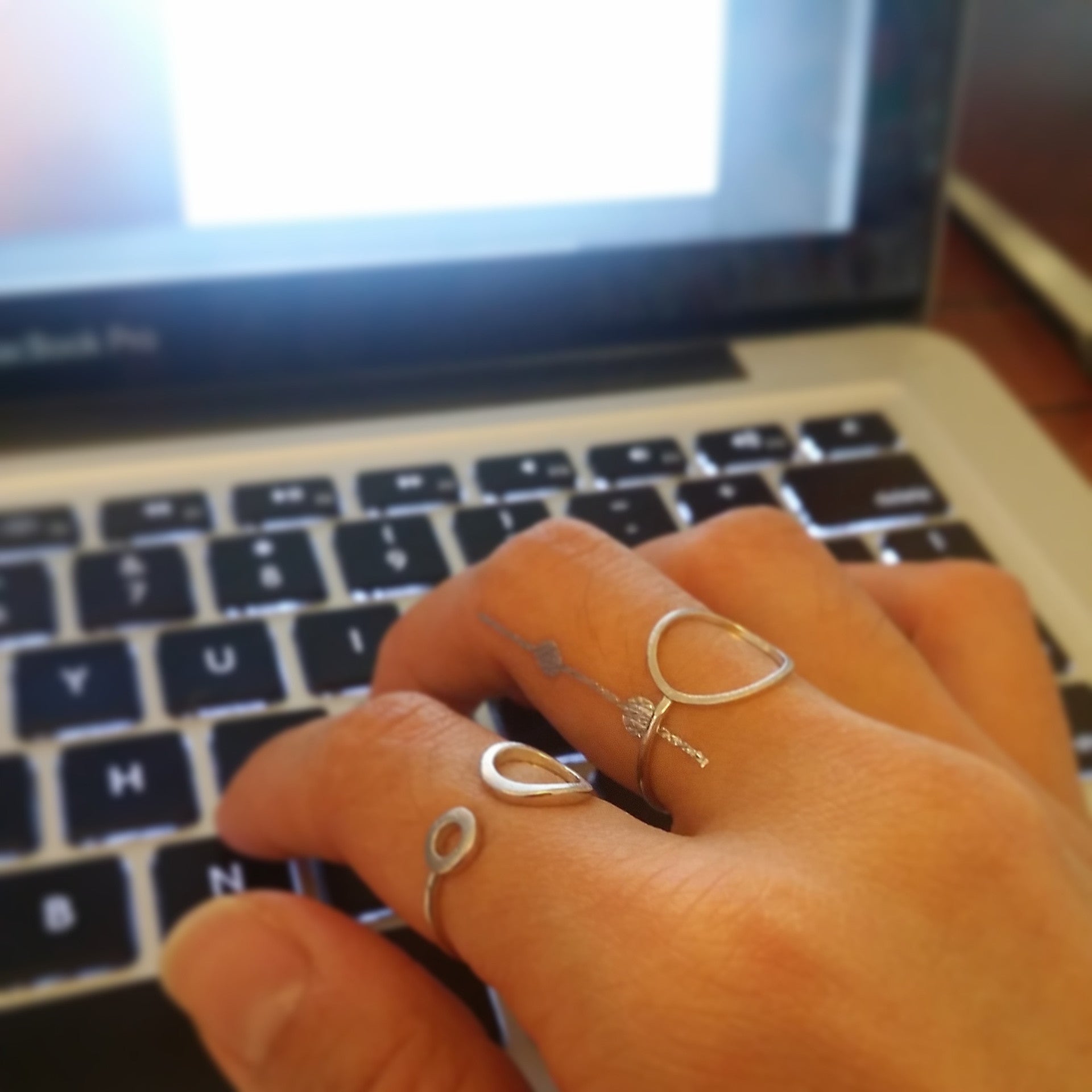 Open Circle Ring