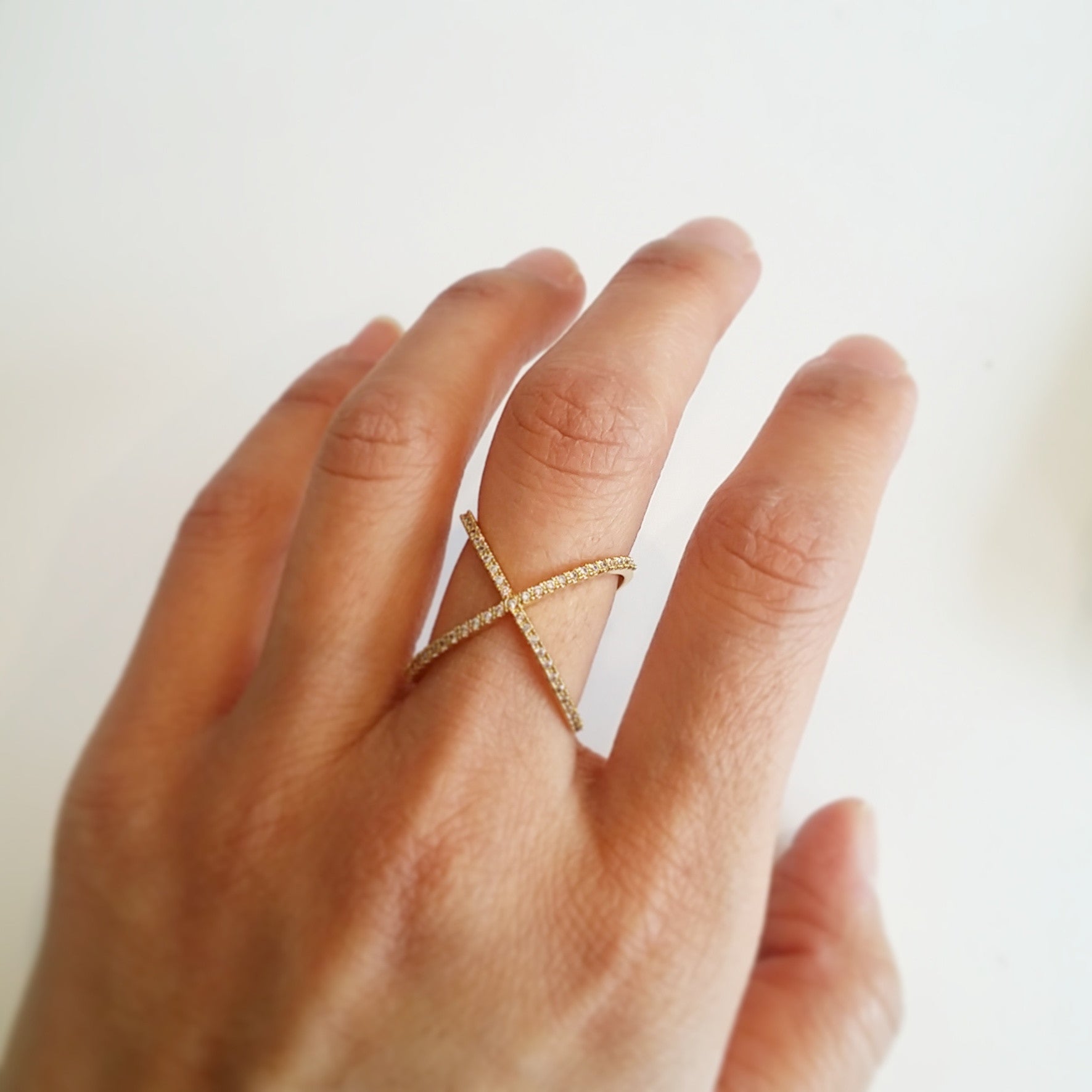 Criss Cross Ring