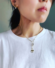 Lariat Paperclip Chain Necklace