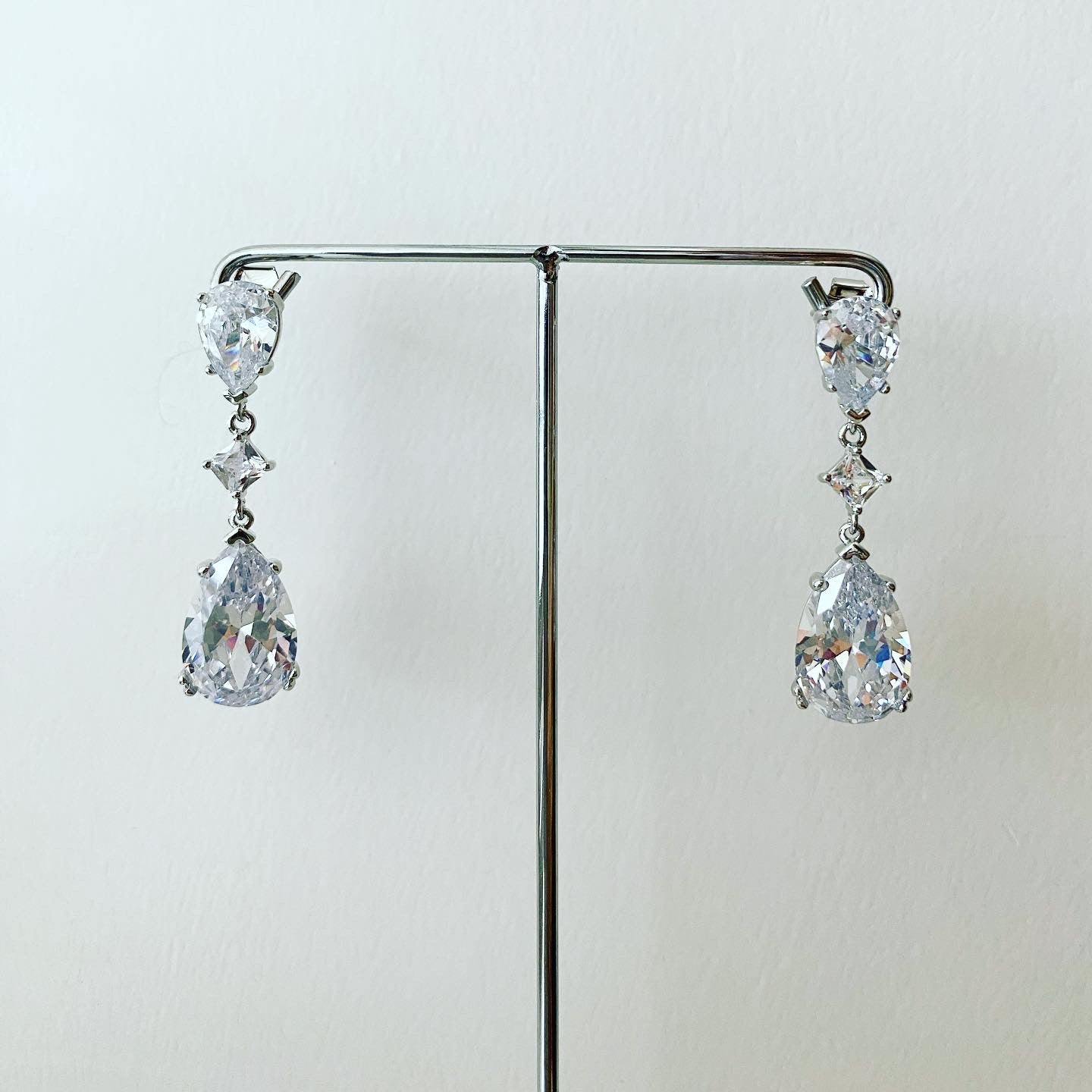 Noble Triple Drop Earrings