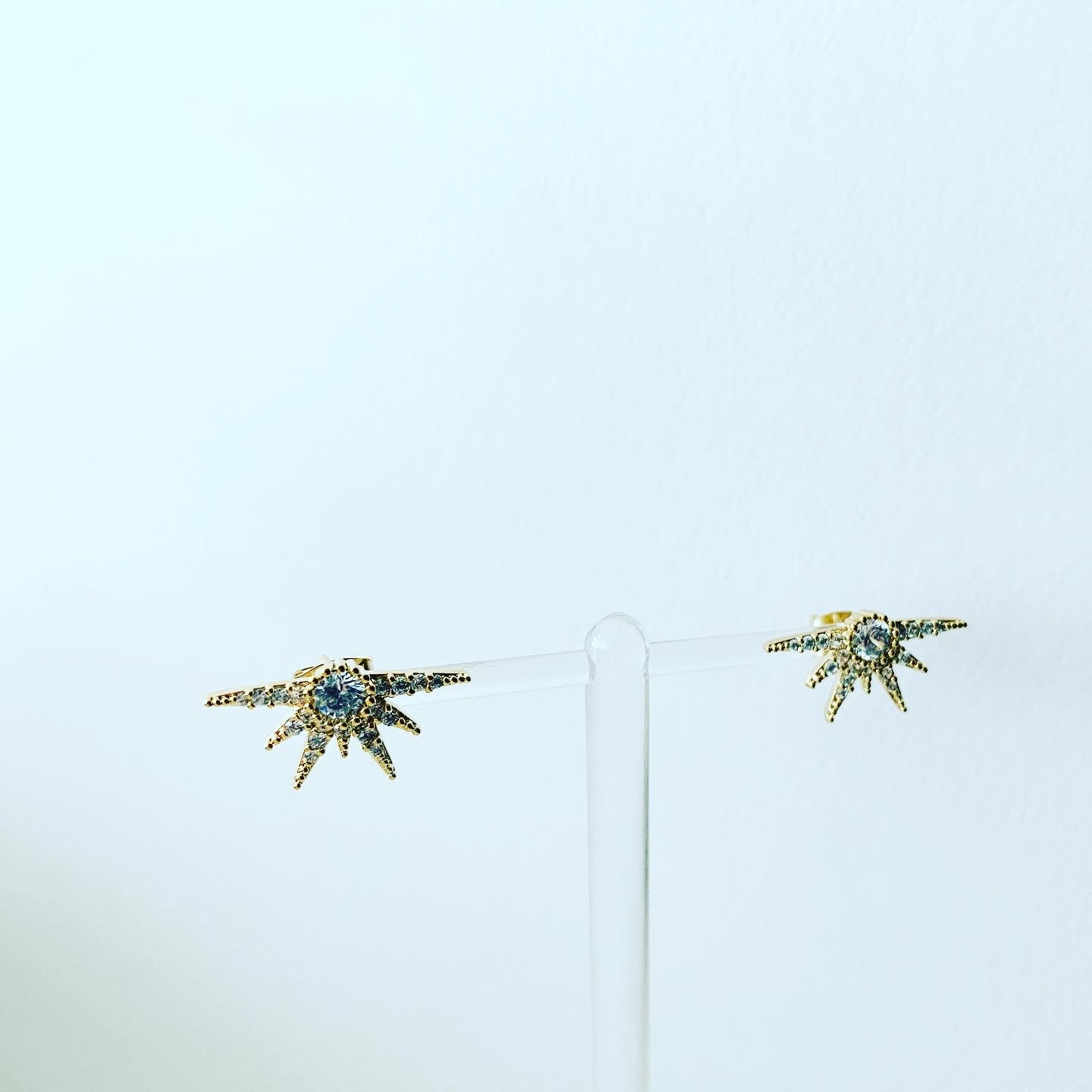 Half Sunburst Earrings