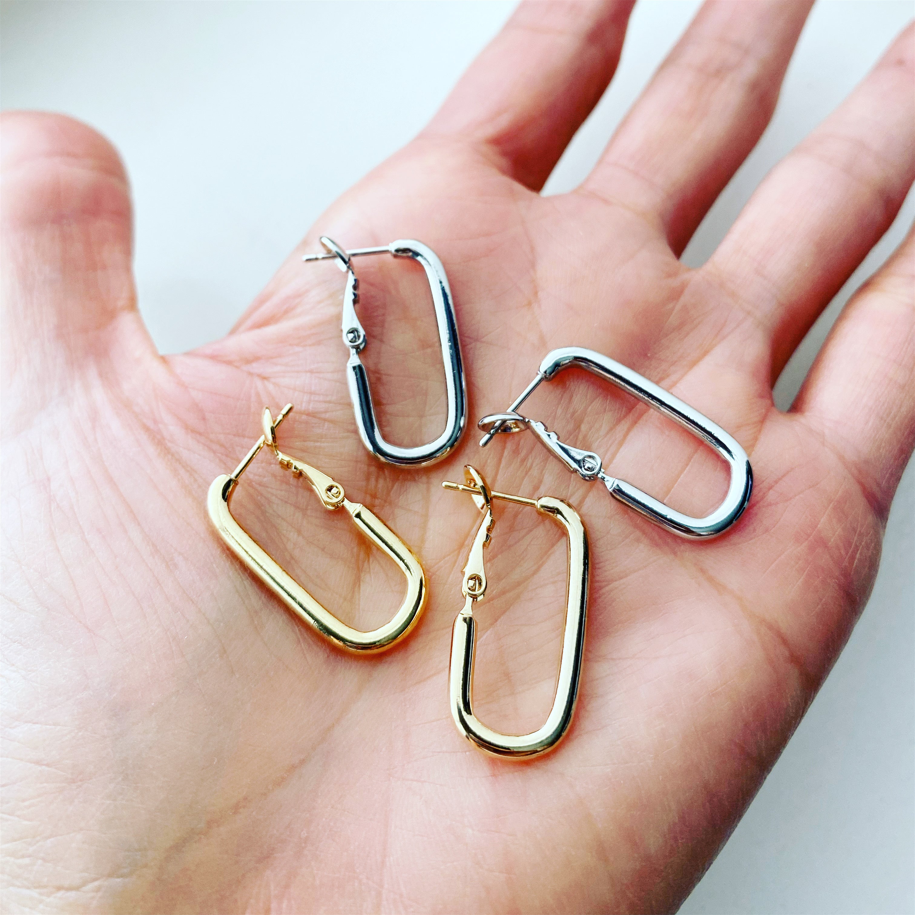 Ovate Oval Hoops