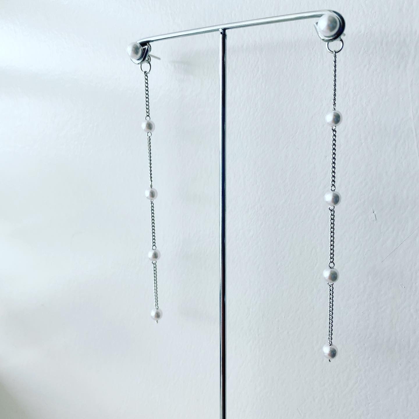 Pearl Duster Earrings