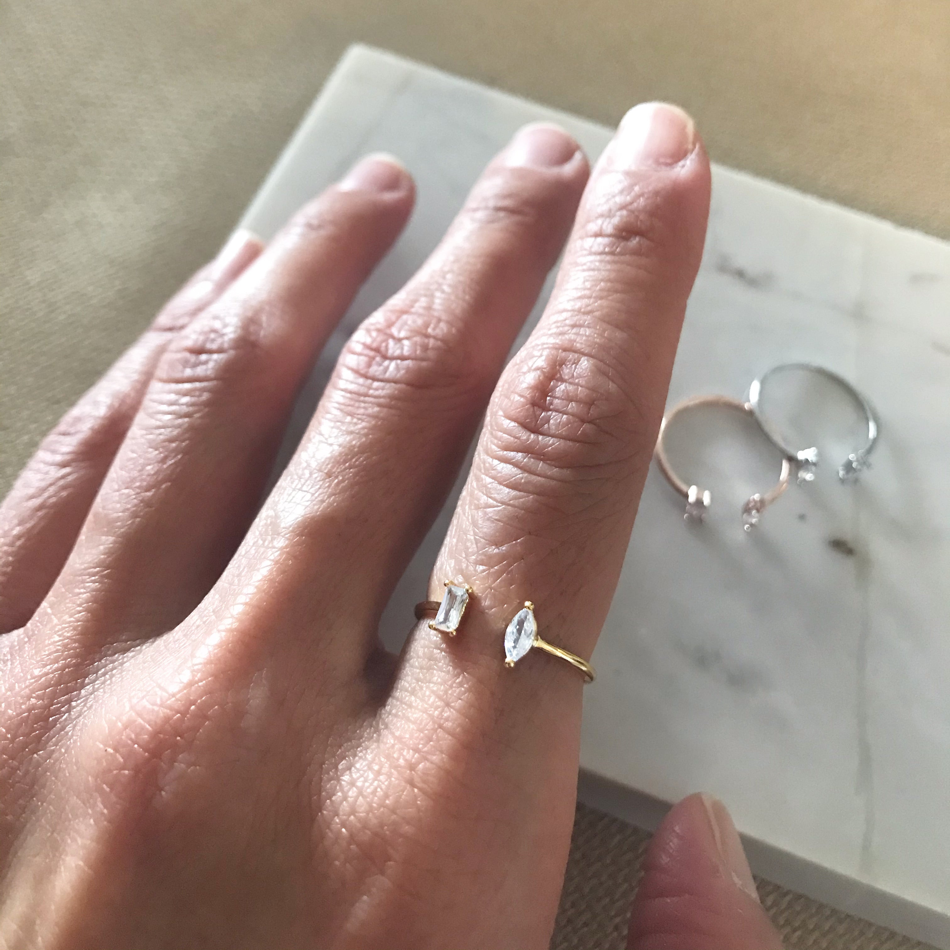 Emerald Marquise Ring