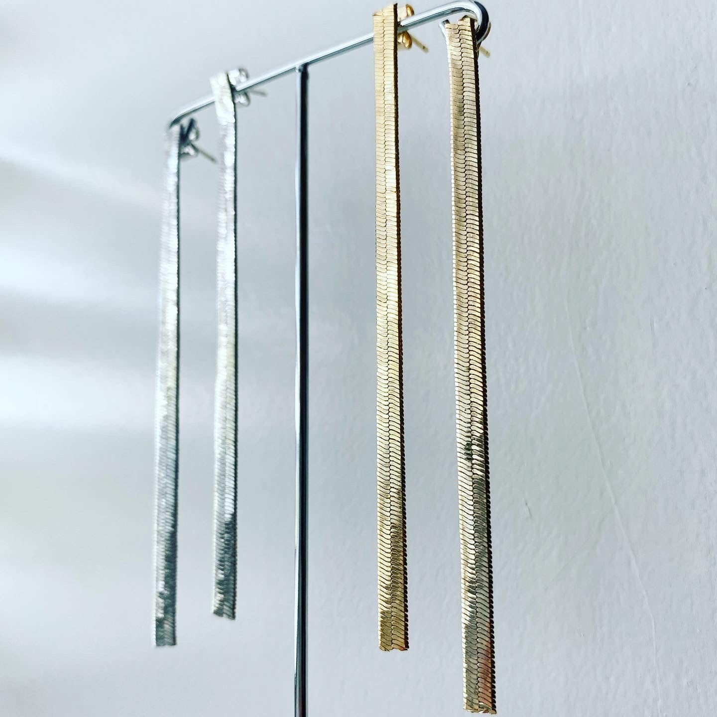Herringbone Chain Earrings