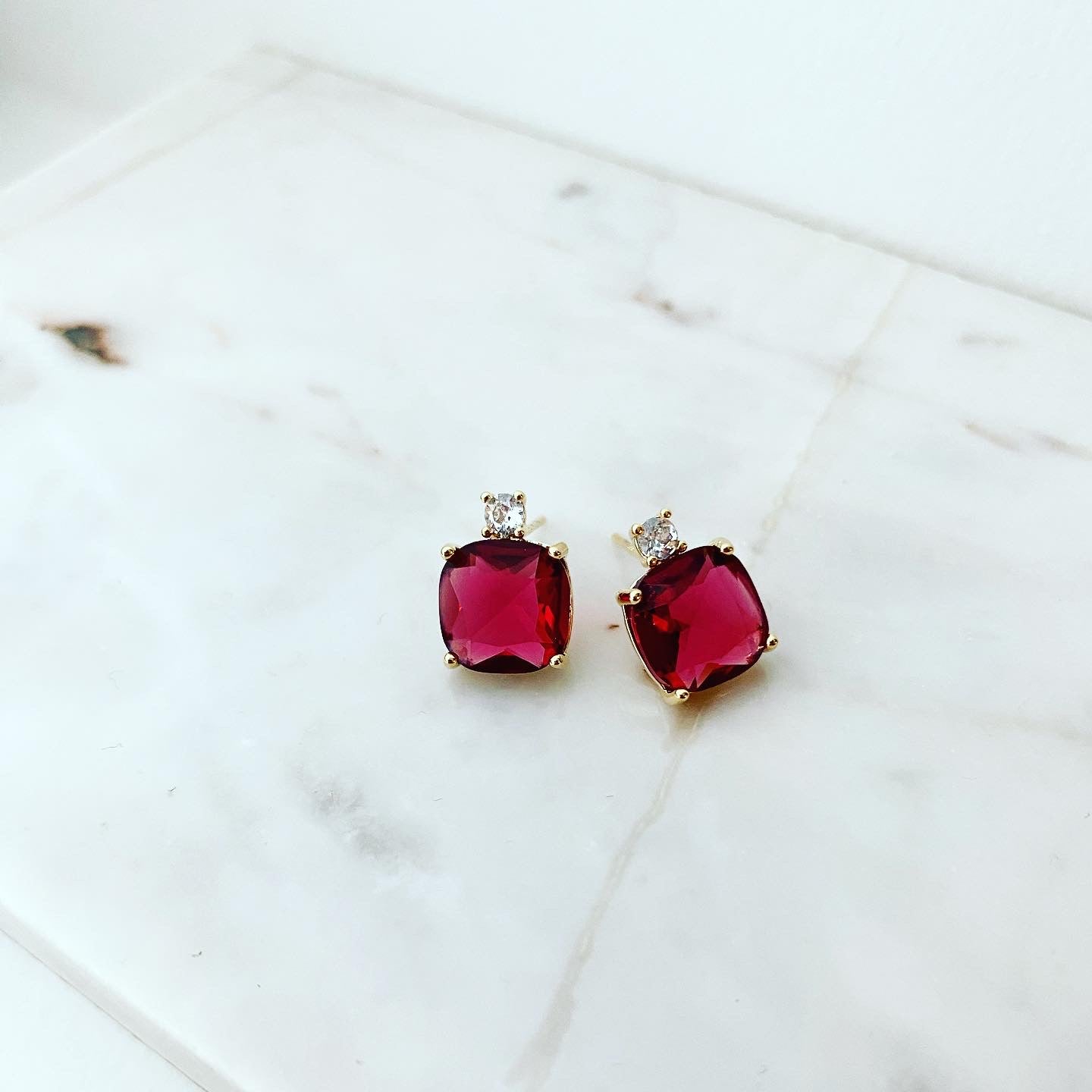Savvy Square Earrings