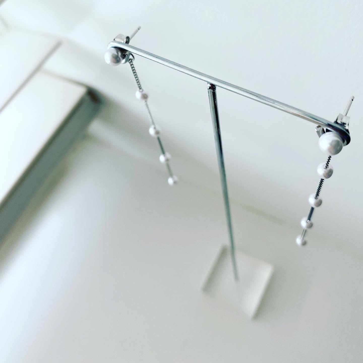 Pearl Duster Earrings