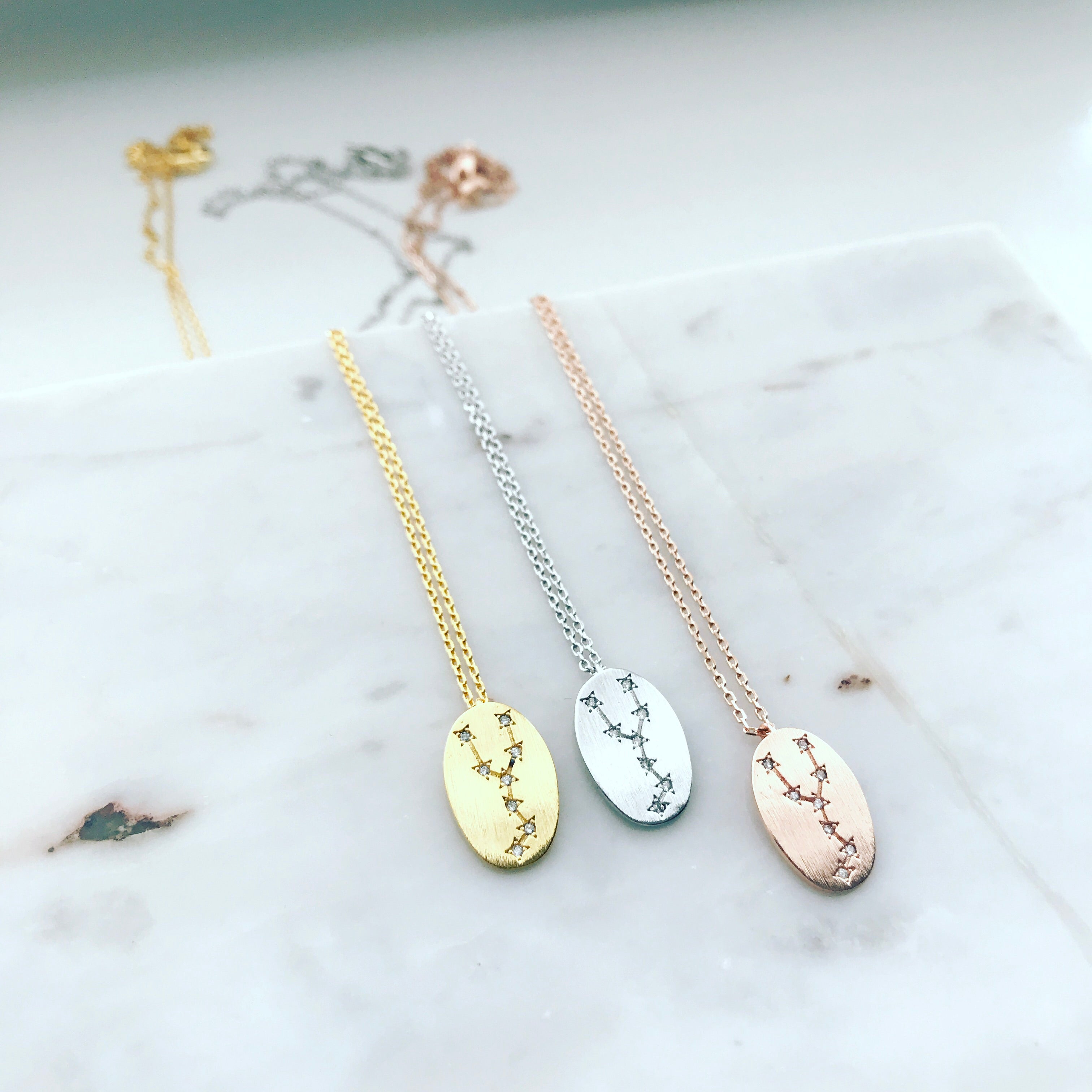 Zodiac Constellations Necklace