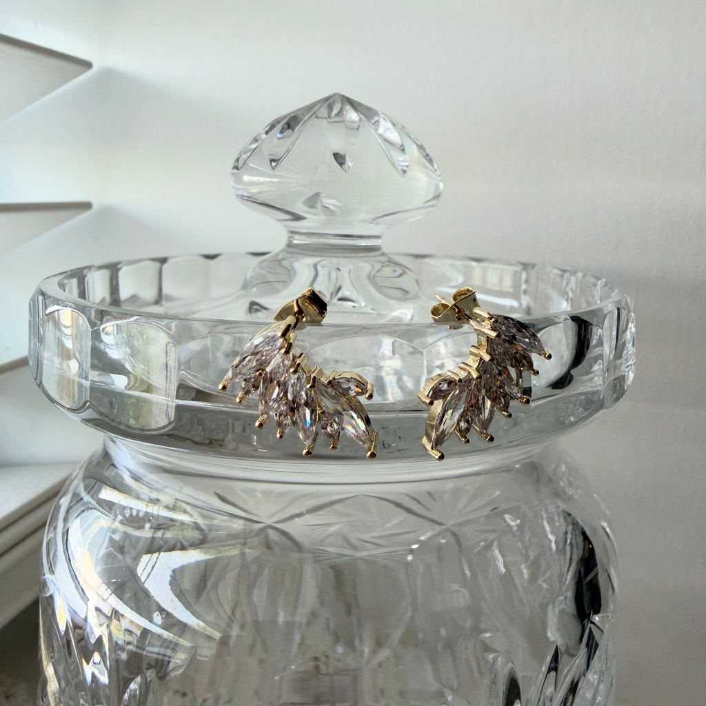 Fan-tastic Marquise Earrings