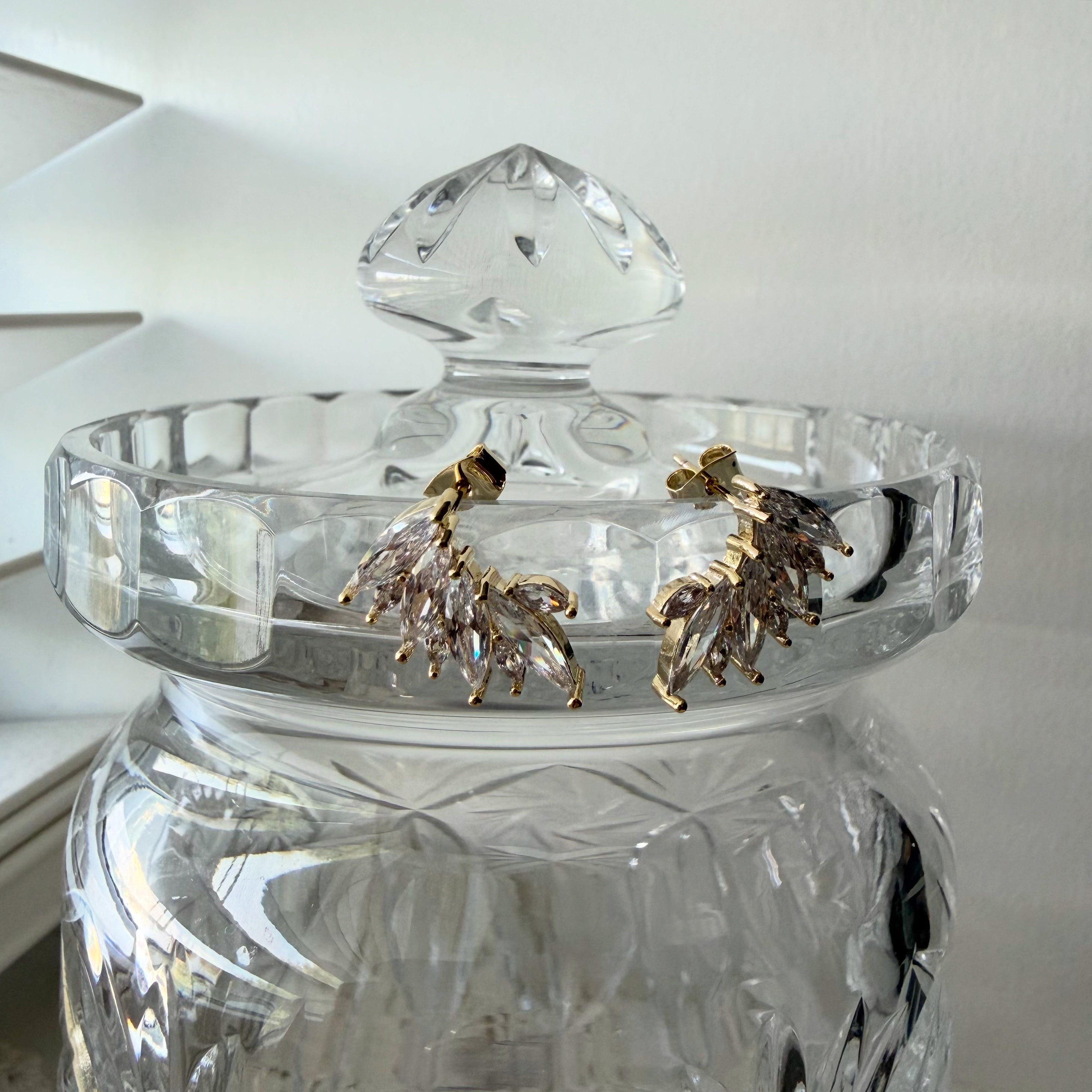 Fan-tastic Marquise Earrings