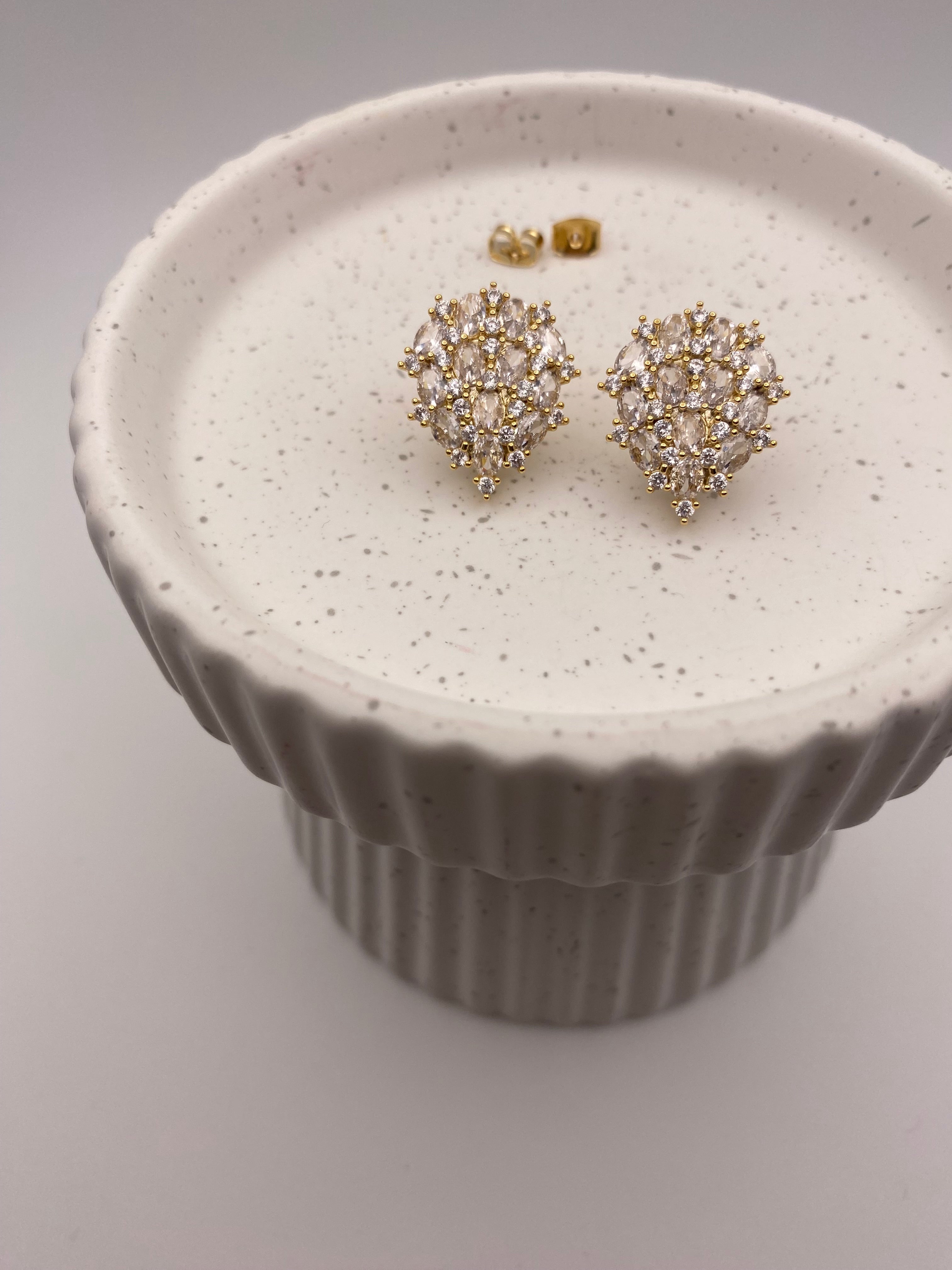 Flashy Teardrop Earrings